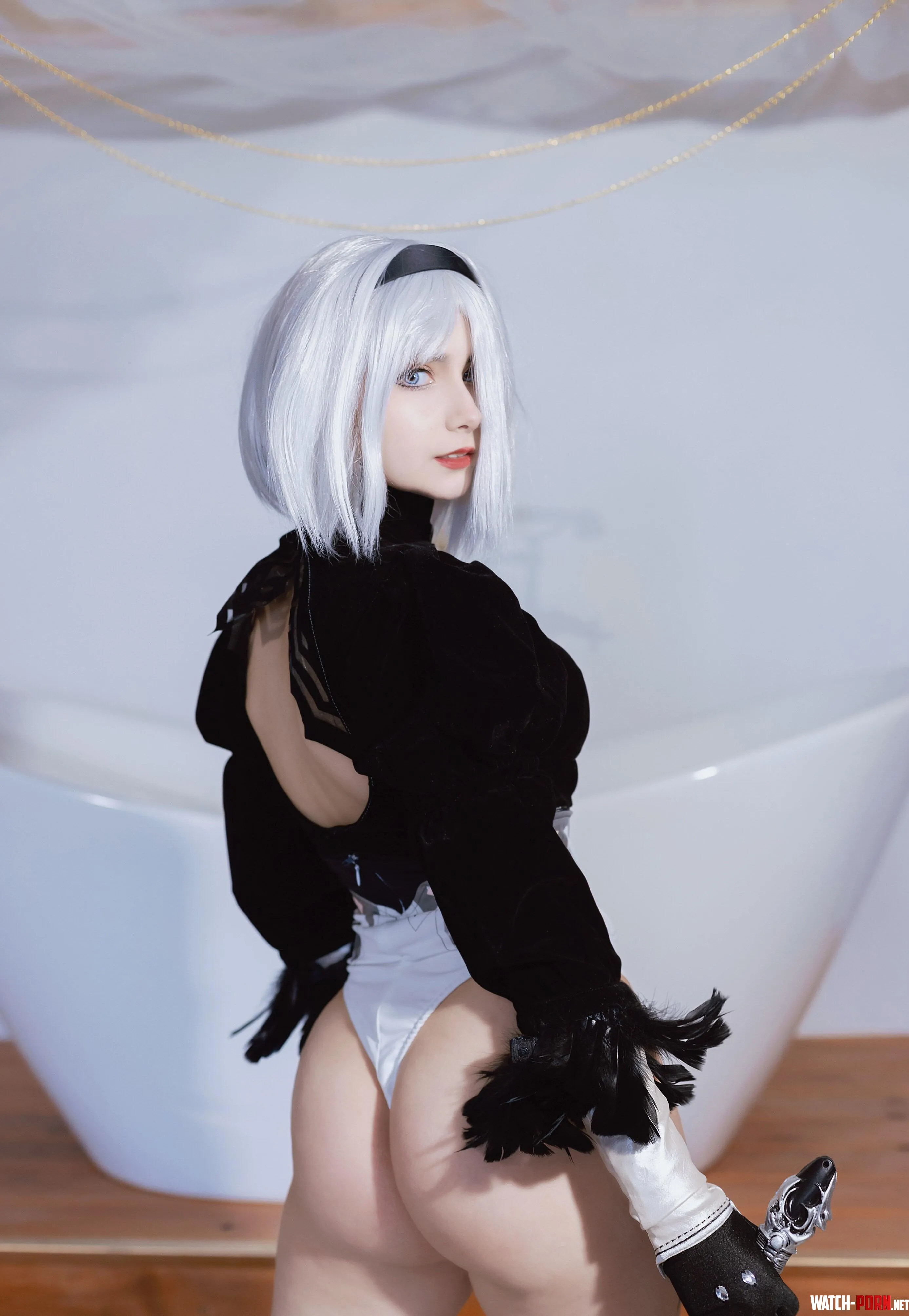 2B's booty by Aloeveraiskawaii by aloeveraiiskawaii
