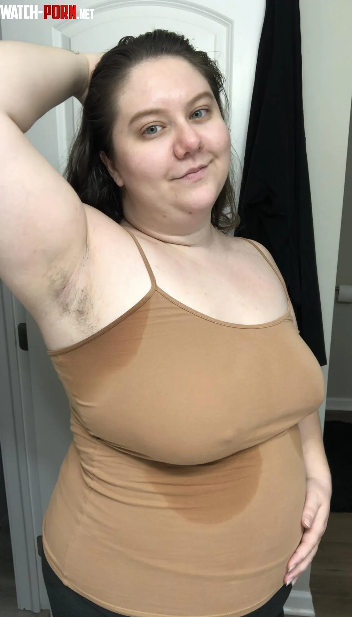 Nice and sweaty after my workout by VioletWalden