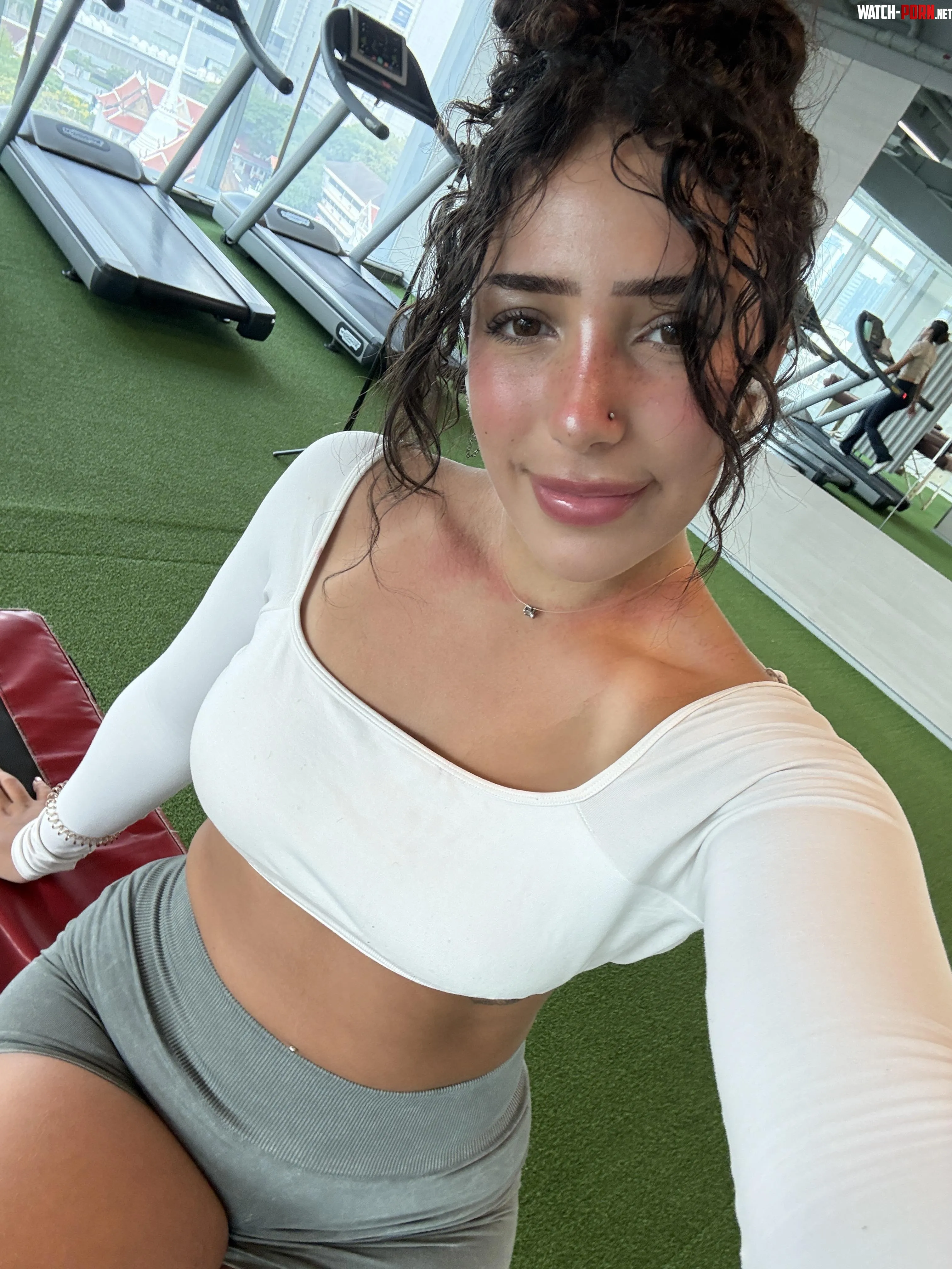 just finished cardio by HoneyBllum