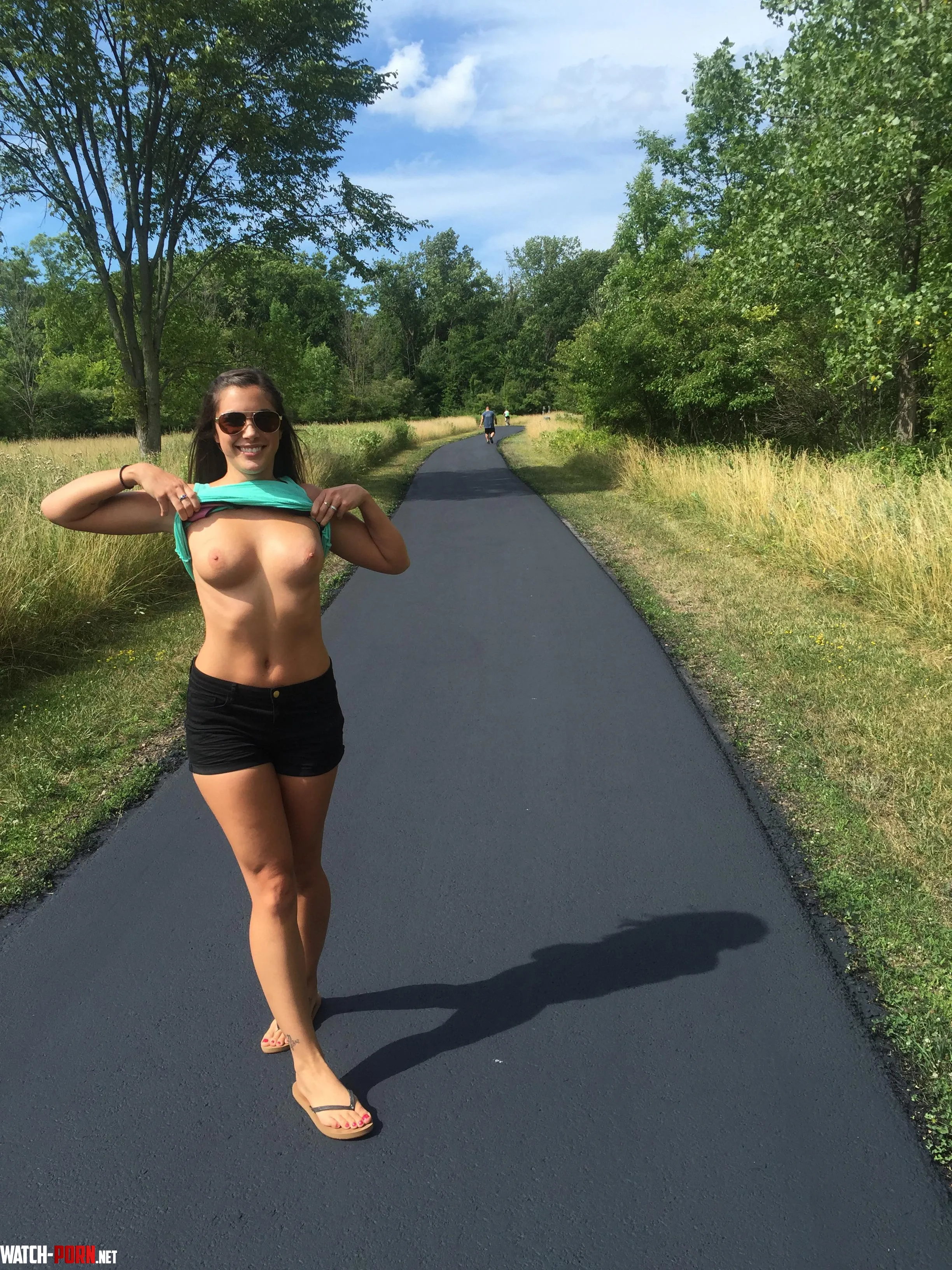 It’s a beautiful day for a walk at the park by Emma_Rose_24