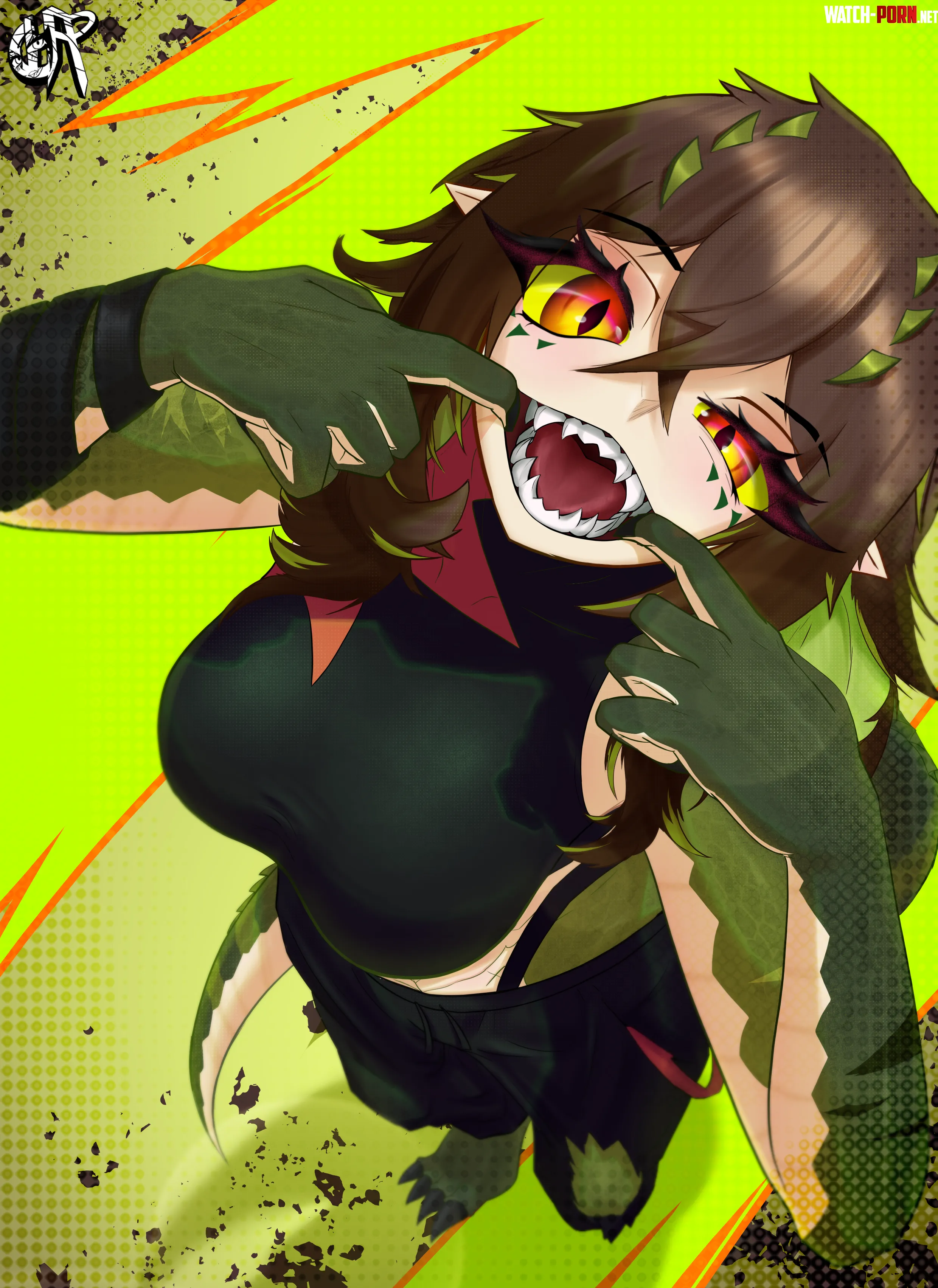 KAIRYU CROCODILE 🐊(don't stick your fingers in there) by Familiar_Luck_8655