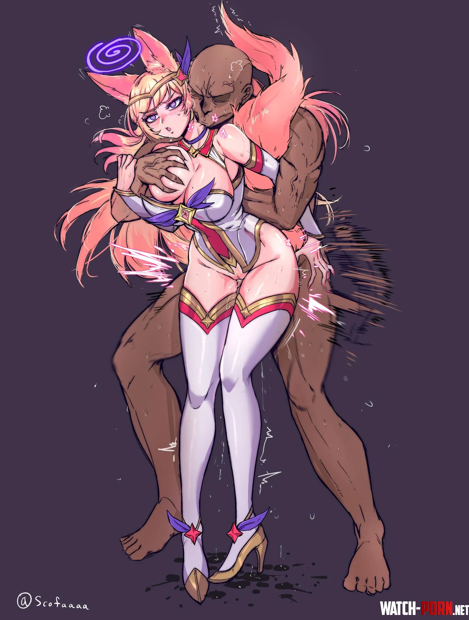 Another adventure for Star Guardian Ahri (Scofa) by Shallan-Davar-Lover