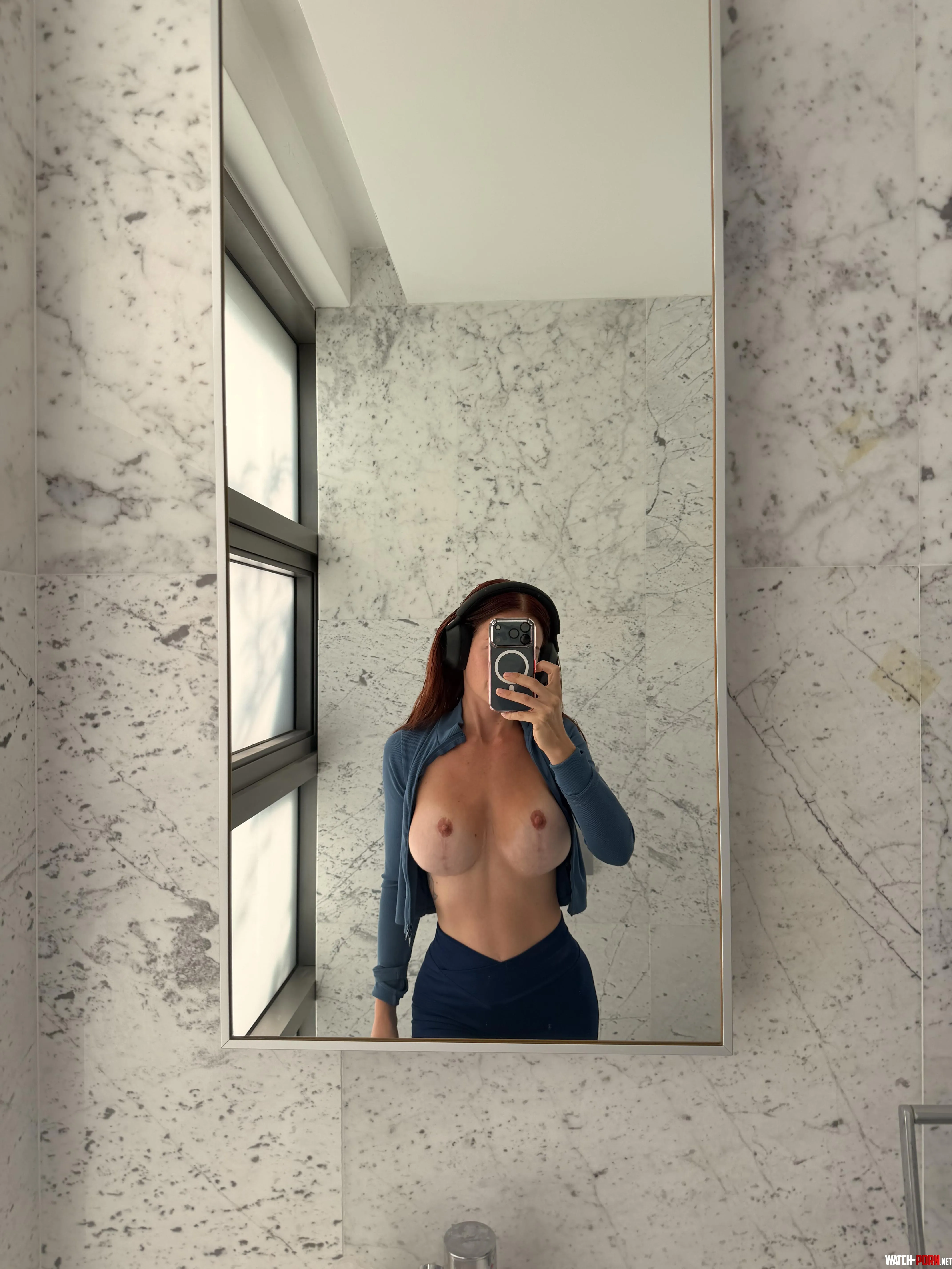 Sweaty redhead tits by Hotmilfmakesyouhorny