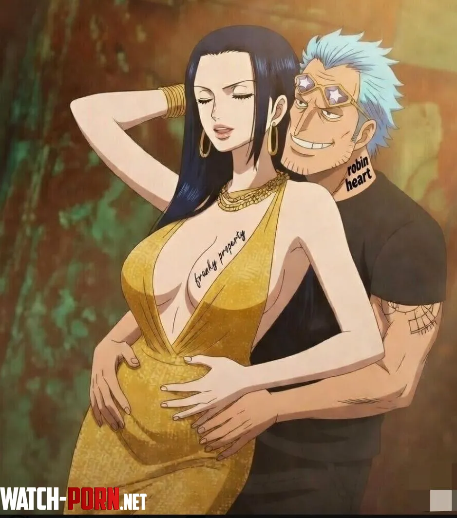 Franky x Nico robin by rizz-without-effort