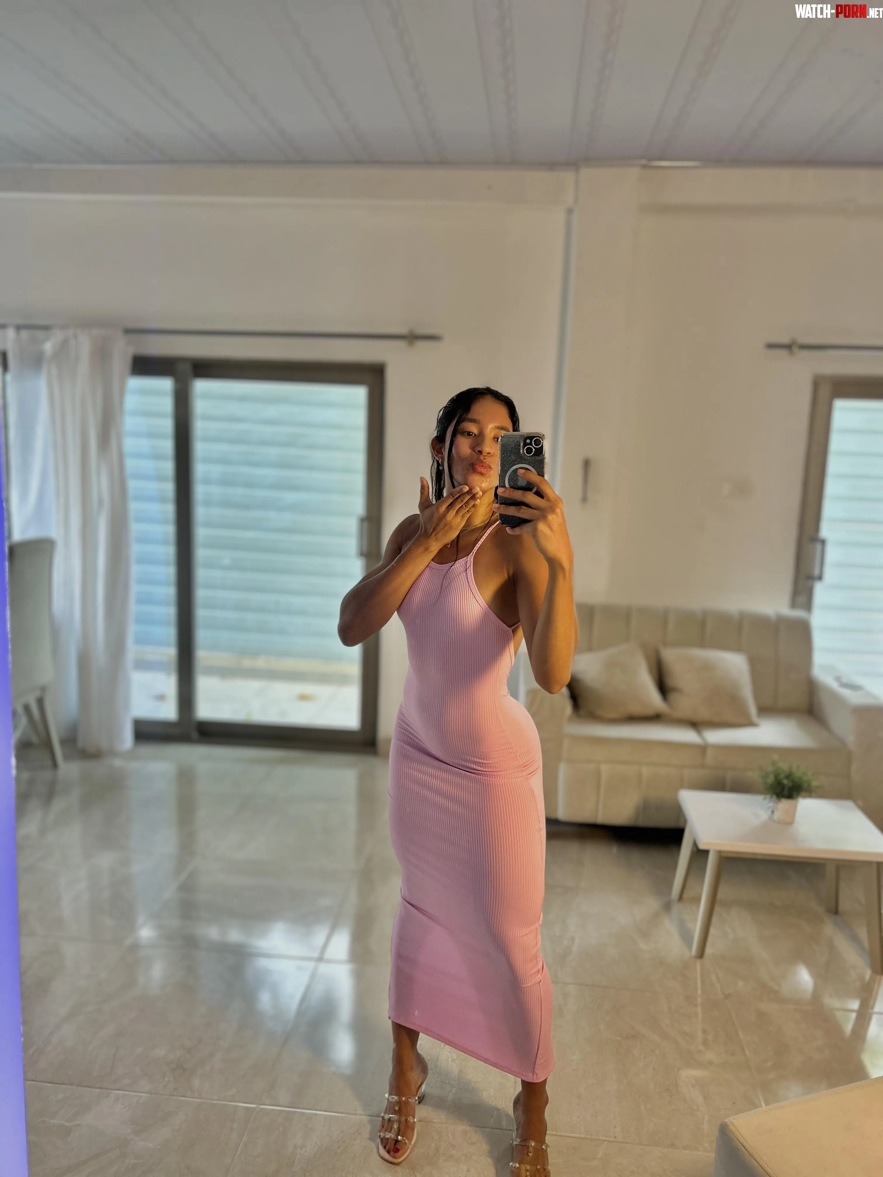 My pink dress by fierce-angel