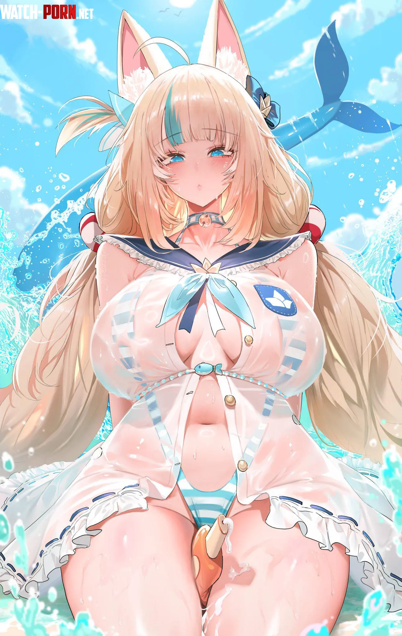 Thicc Saba (Dishwasher1910) [Indie Vtuber] by Silent_Steak_9540