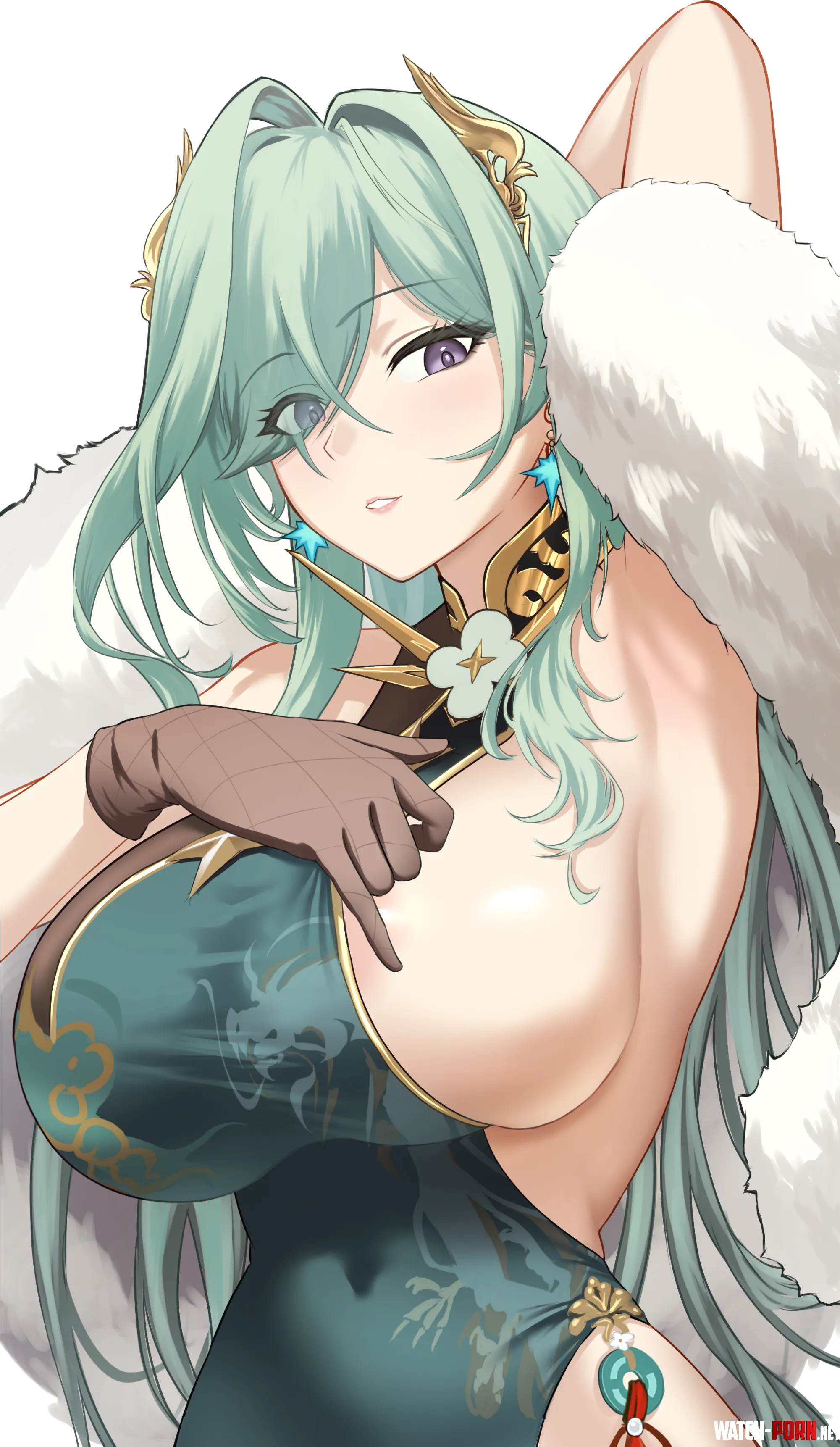 Moskva Armpits (mazinngai) [Azur Lane] by llamanatee