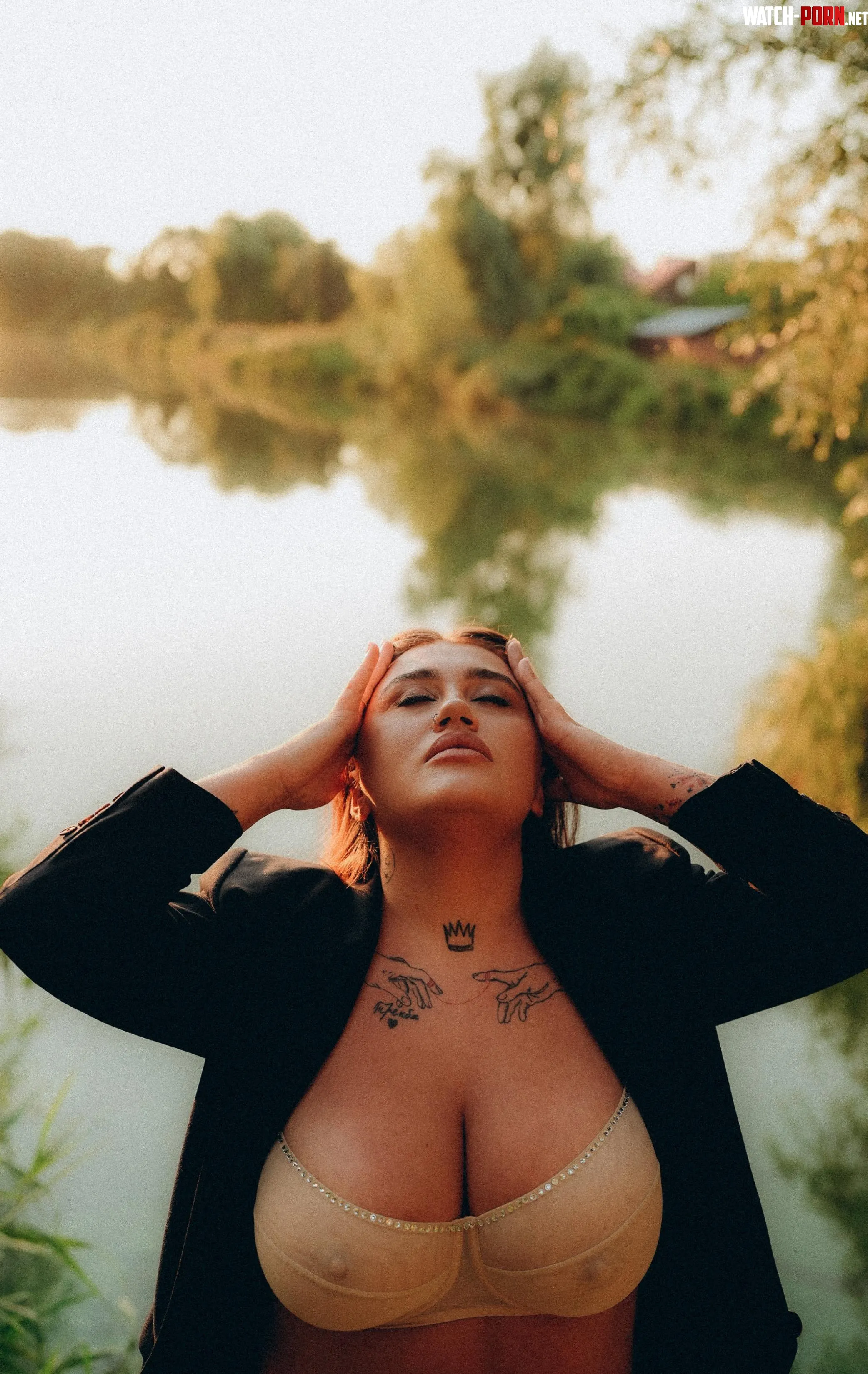 are my natural tits too large for you, boy? by Certain_Platform_247