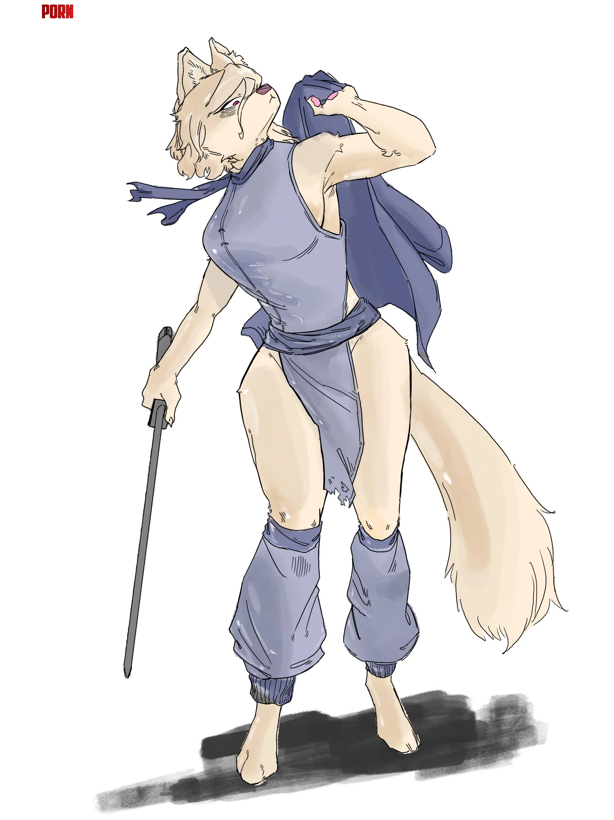 I drew furry!! (by me) by Own_Carpet7664