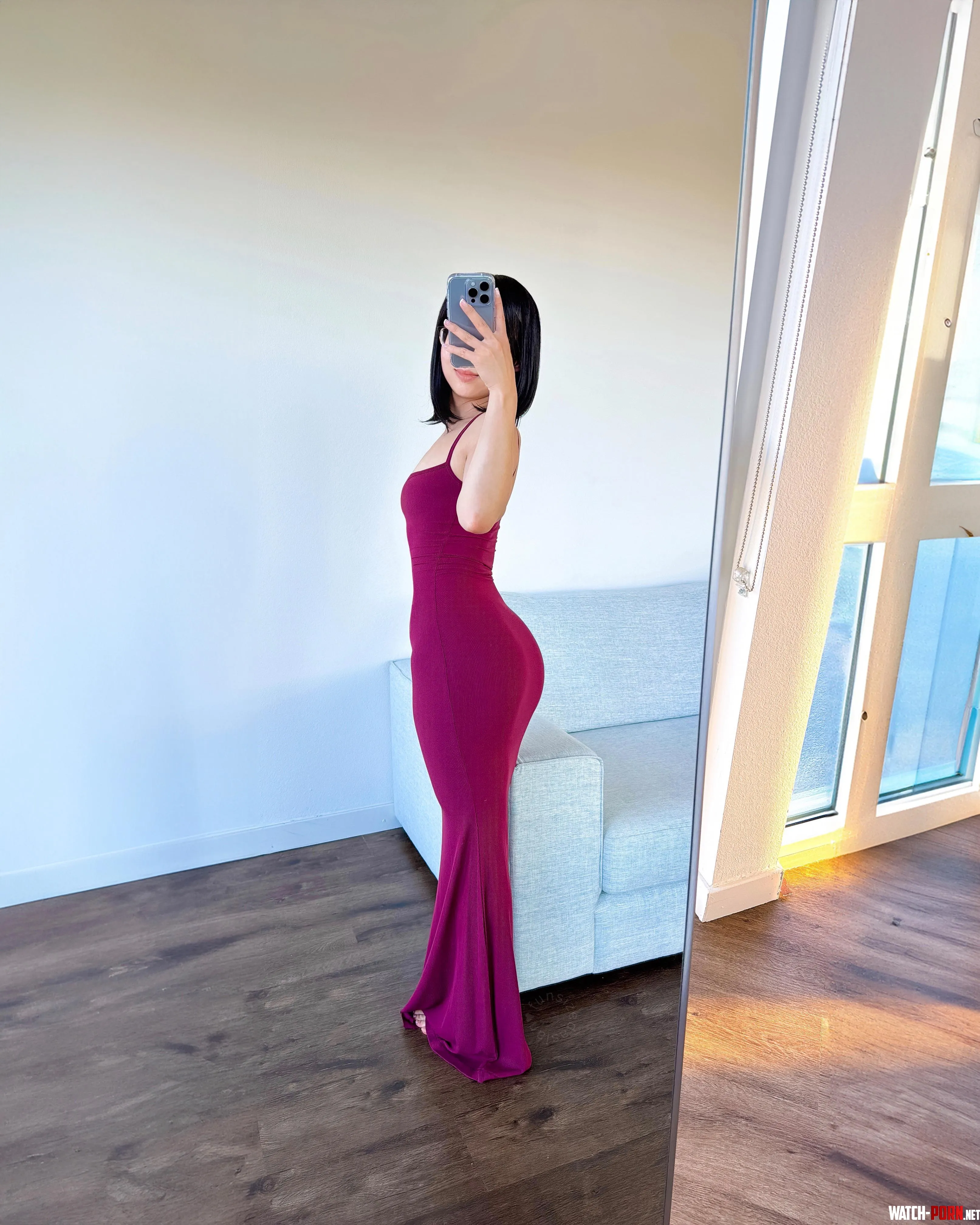 This good girl wants you to find out exactly what’s hiding under this tight red fabric by fun-sized-asian