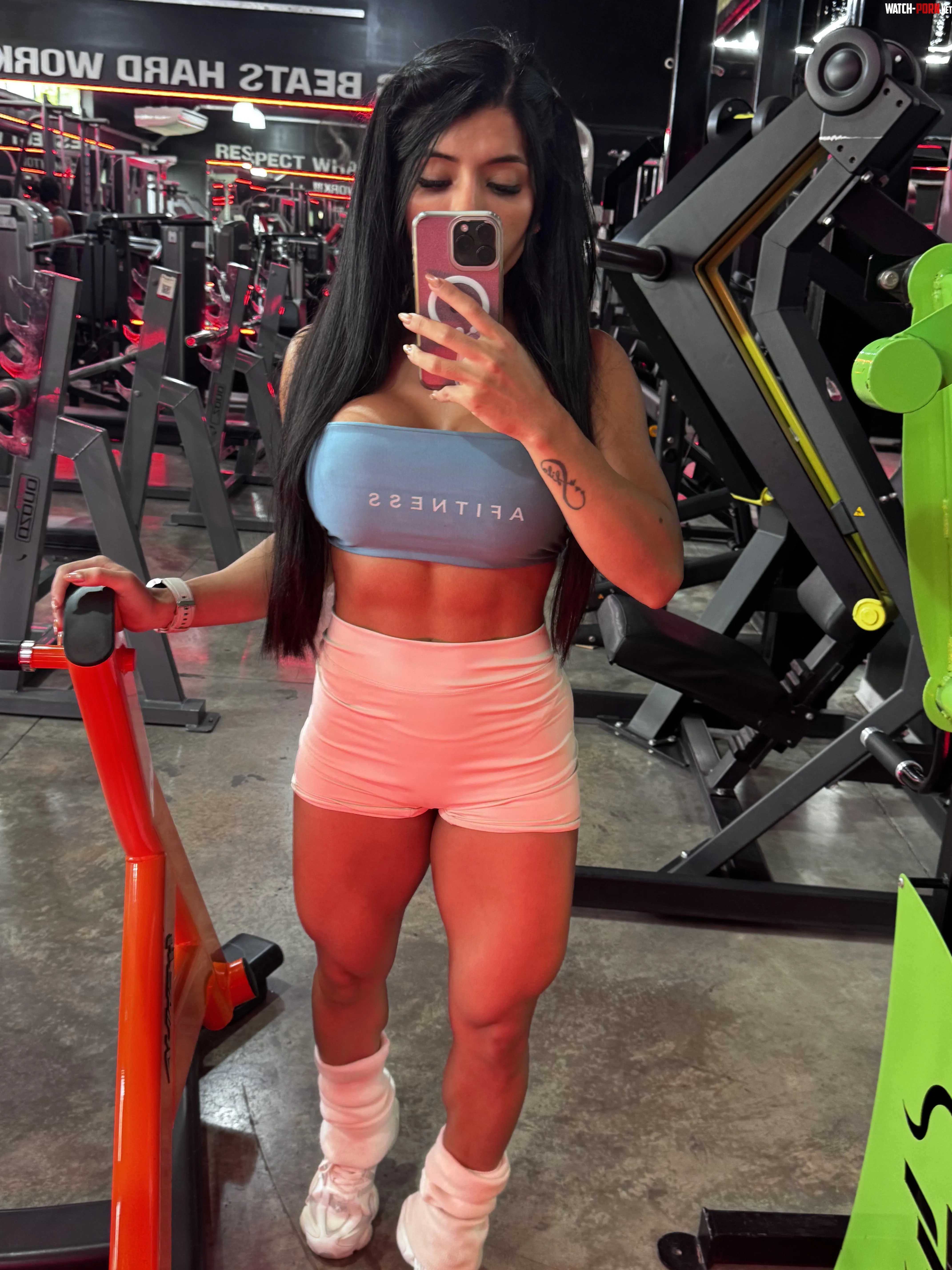 Would she be your favorite at the gym? by Mia_Val_Fitness