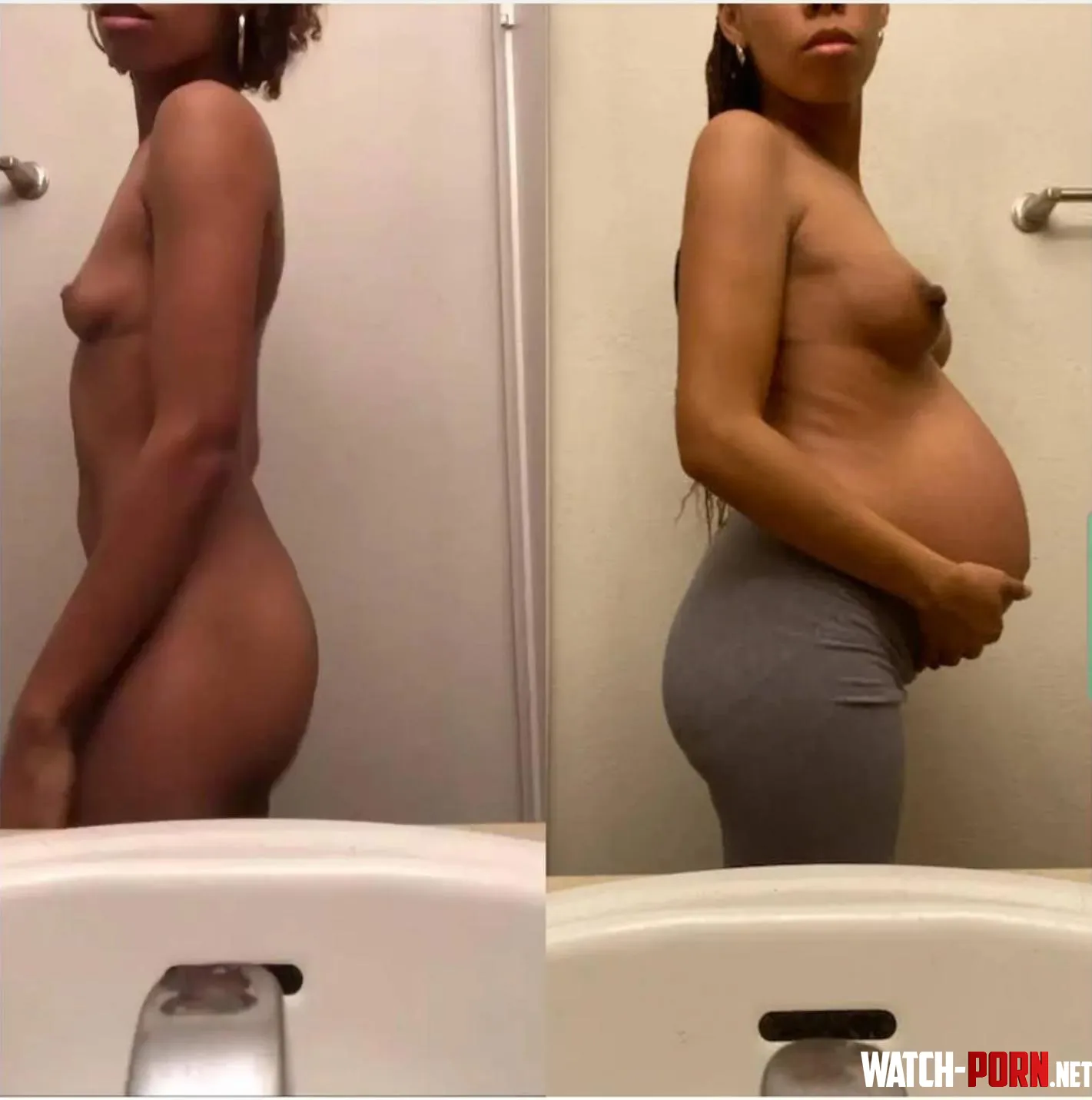 I hope my tiny frame and big baby bump is something you want to put on display to show others what you put in me by Plzhat3me