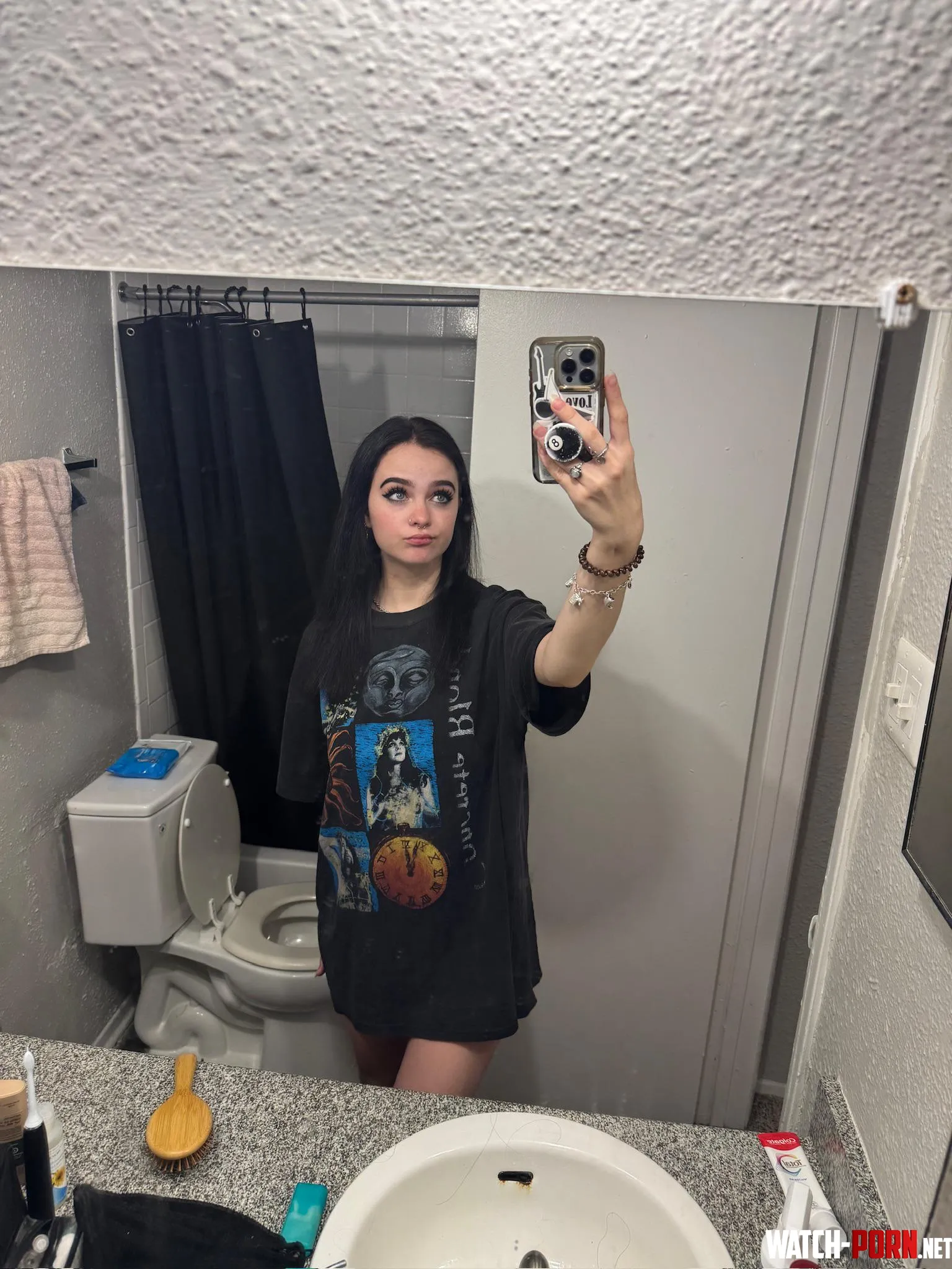 no pants just my metal shirt! by stellablazeee