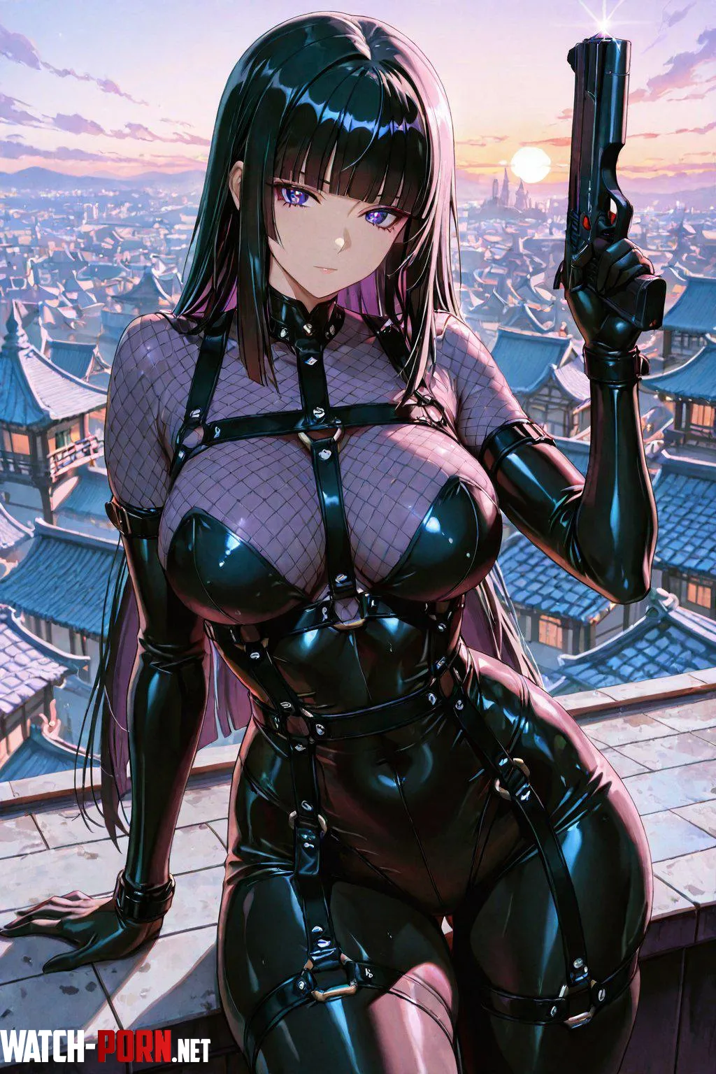 Latex Mesh Mercenary by WoolsonDaSheep