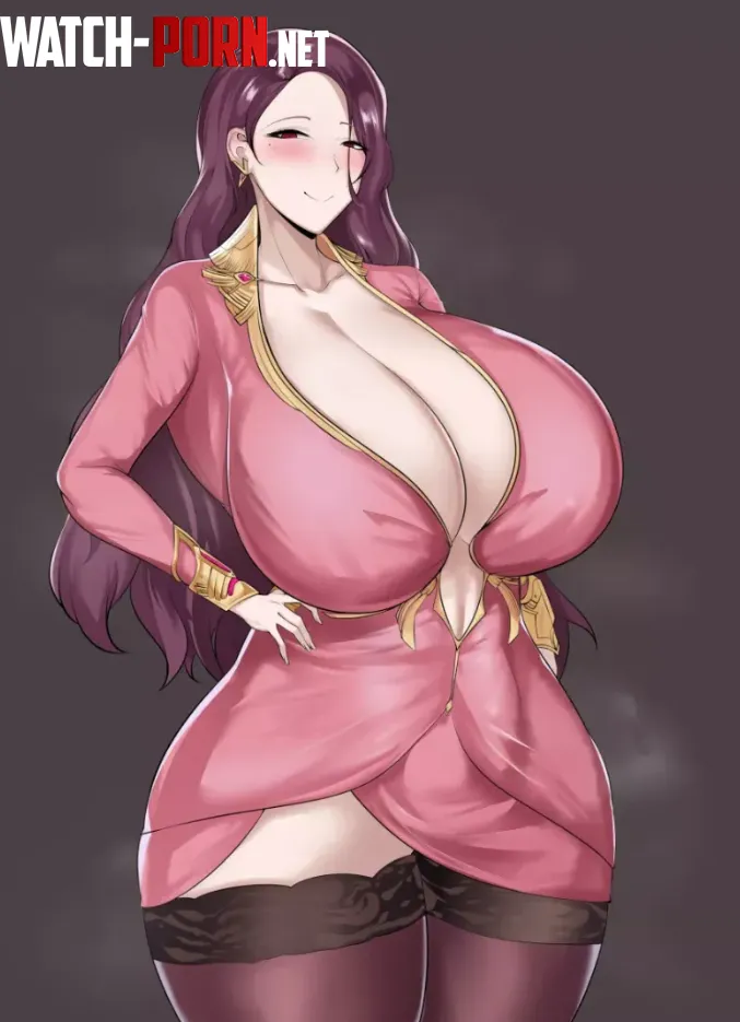 Busty Mom😍 (art: owner) by want_activation