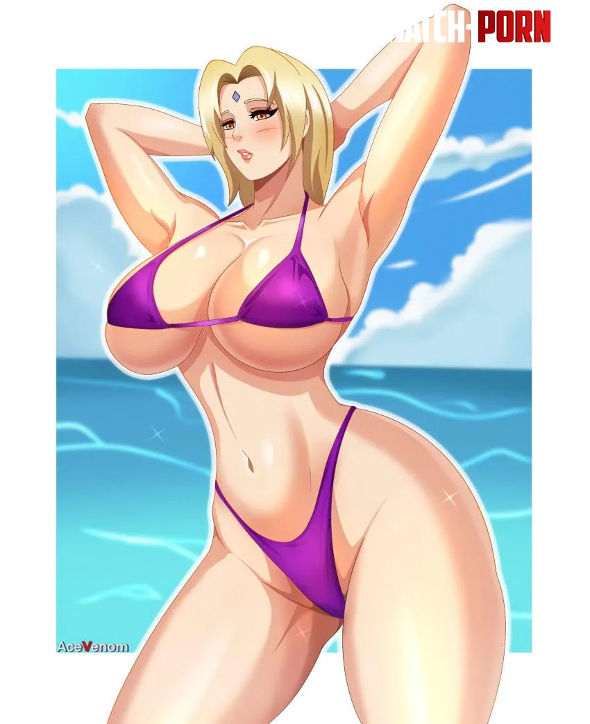 Tsunade searching her next partner (acevenom) by Full-Tumbleweed7356