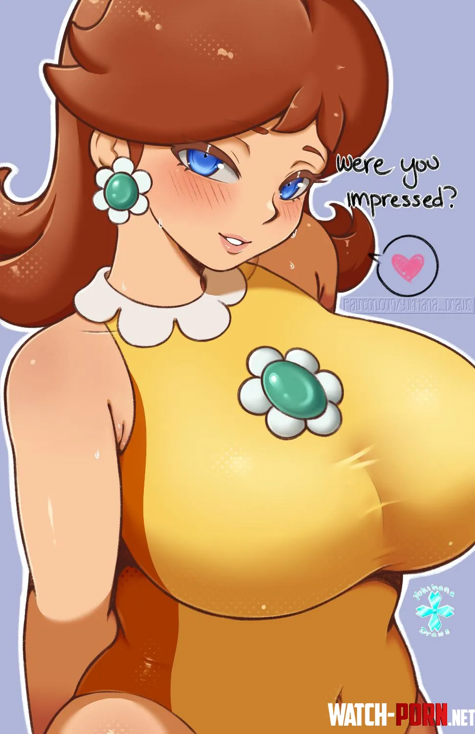 Daisy hopes you were watching.... by Megaman_Trigger
