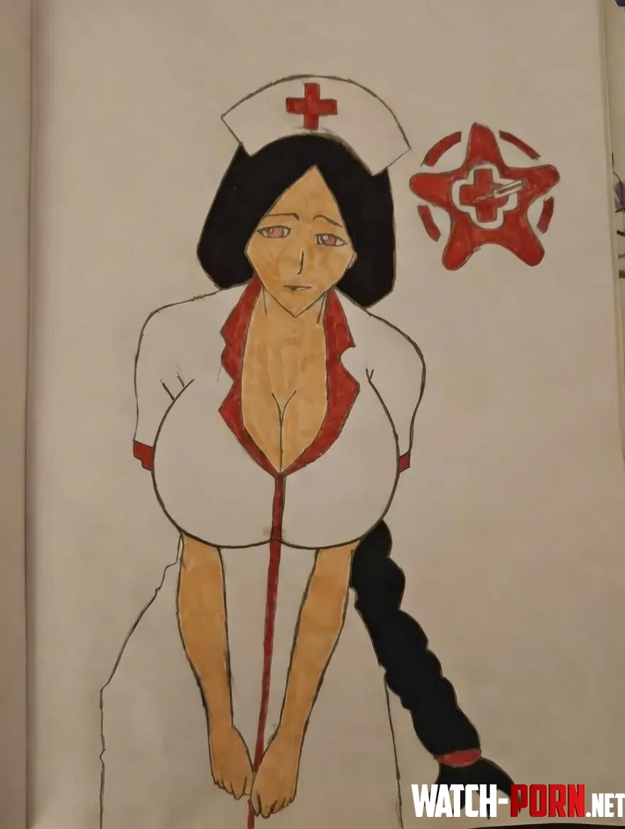 Nurse Unohana My OC art by CutaField