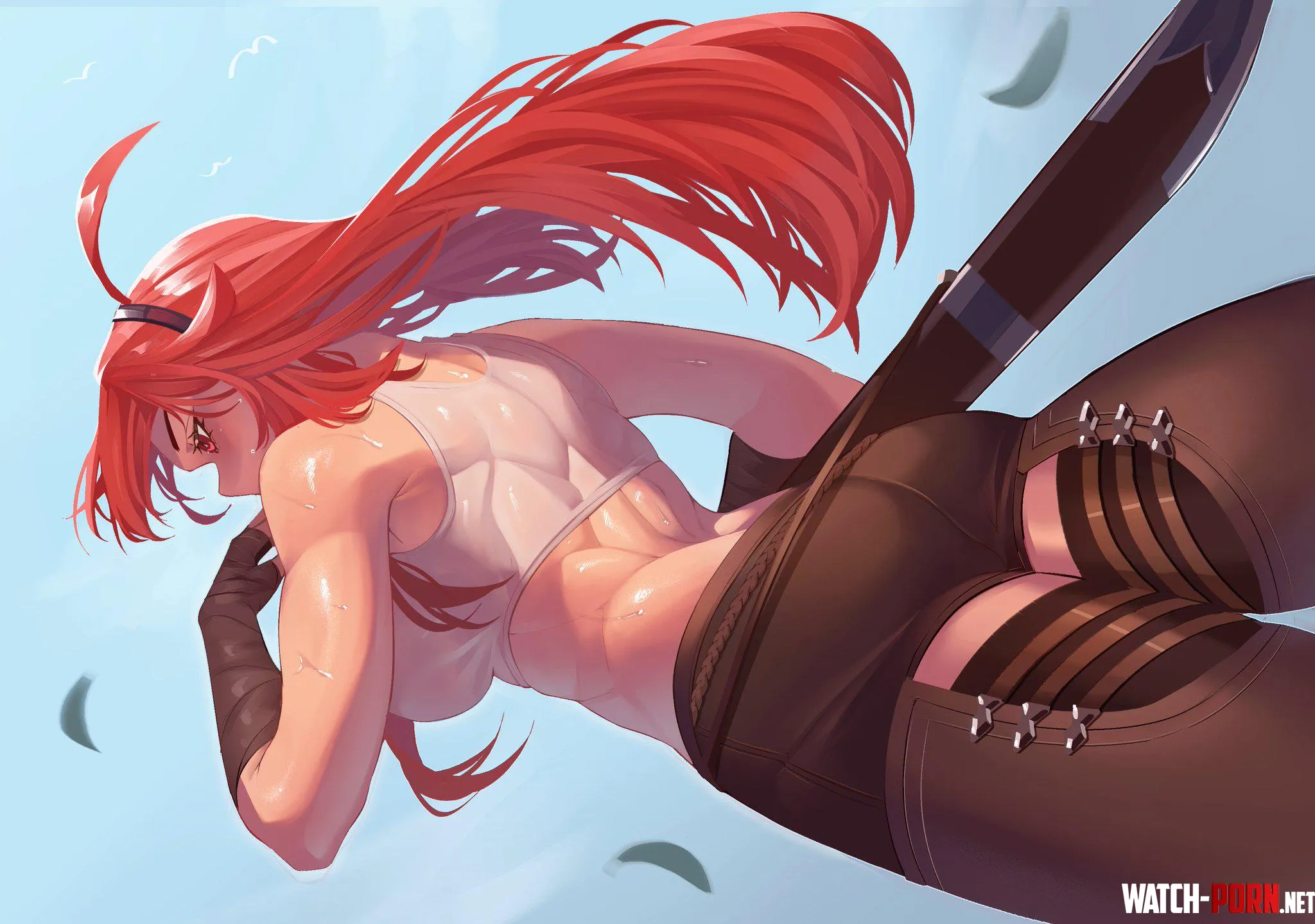 Training with Eris (ButtSlayer)[Moshoku Tensei] by LunarLord95