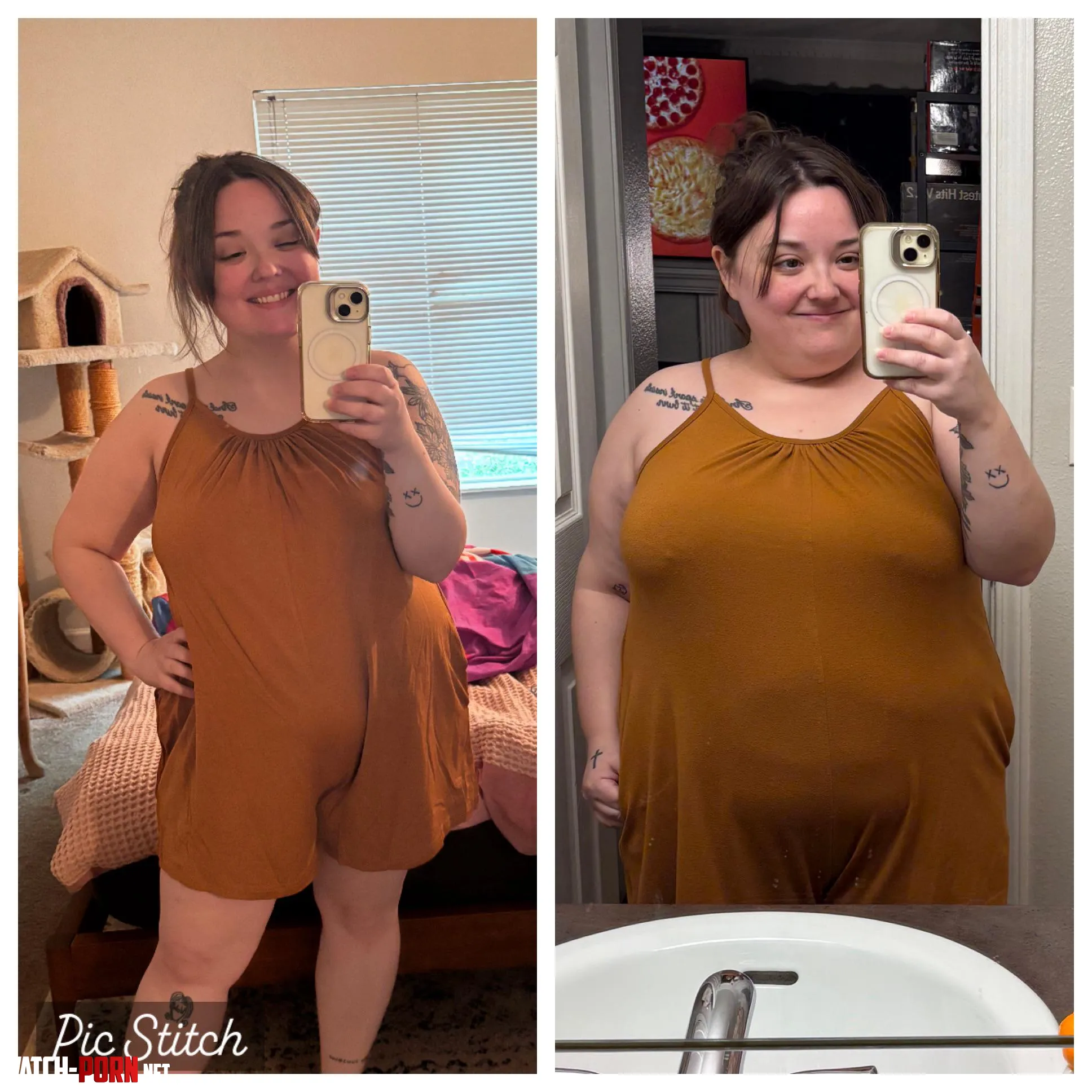 I put on 60 pounds… maybe more by croissoi