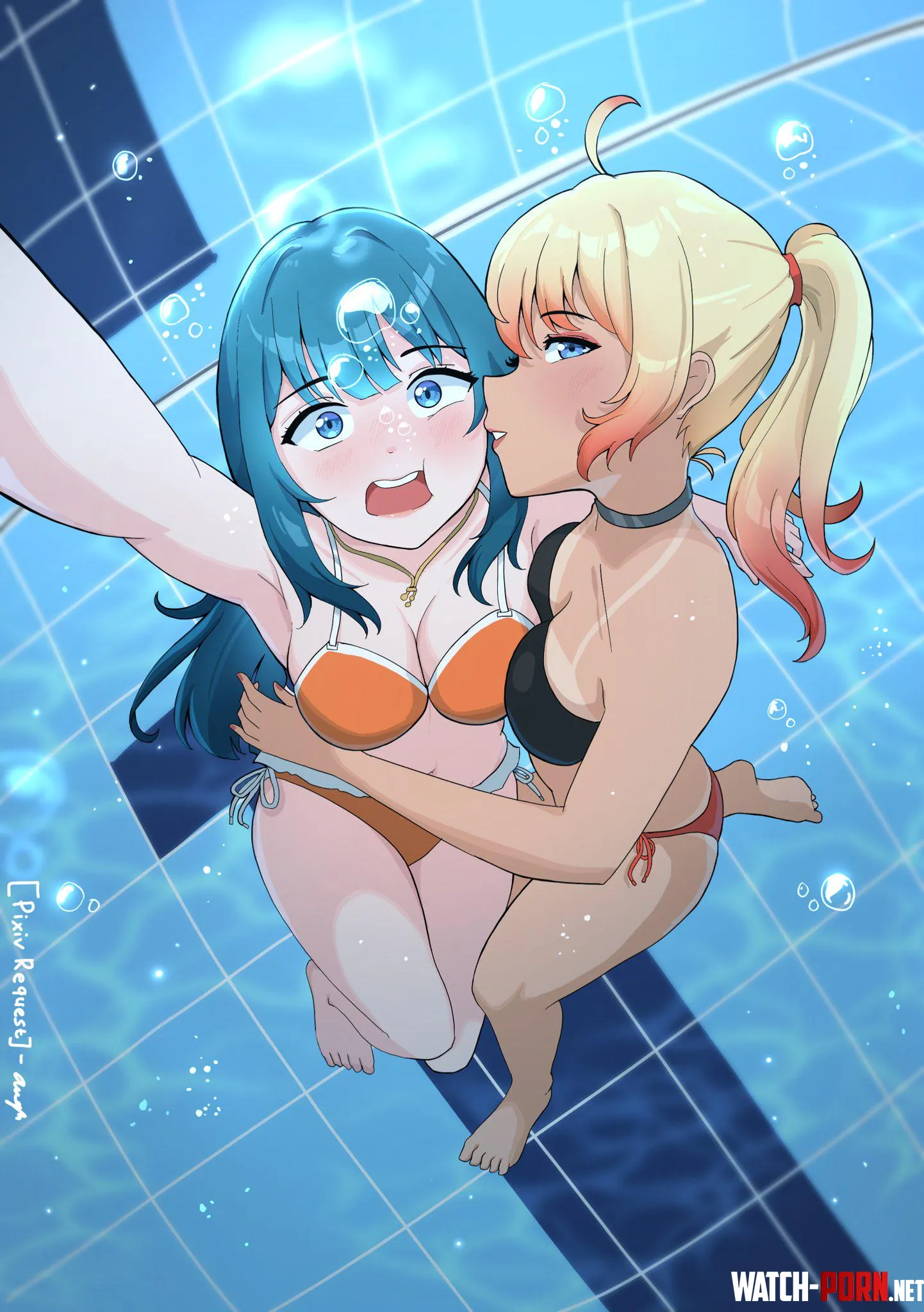 Underwater shenanigans [Original characters] by McKnight94