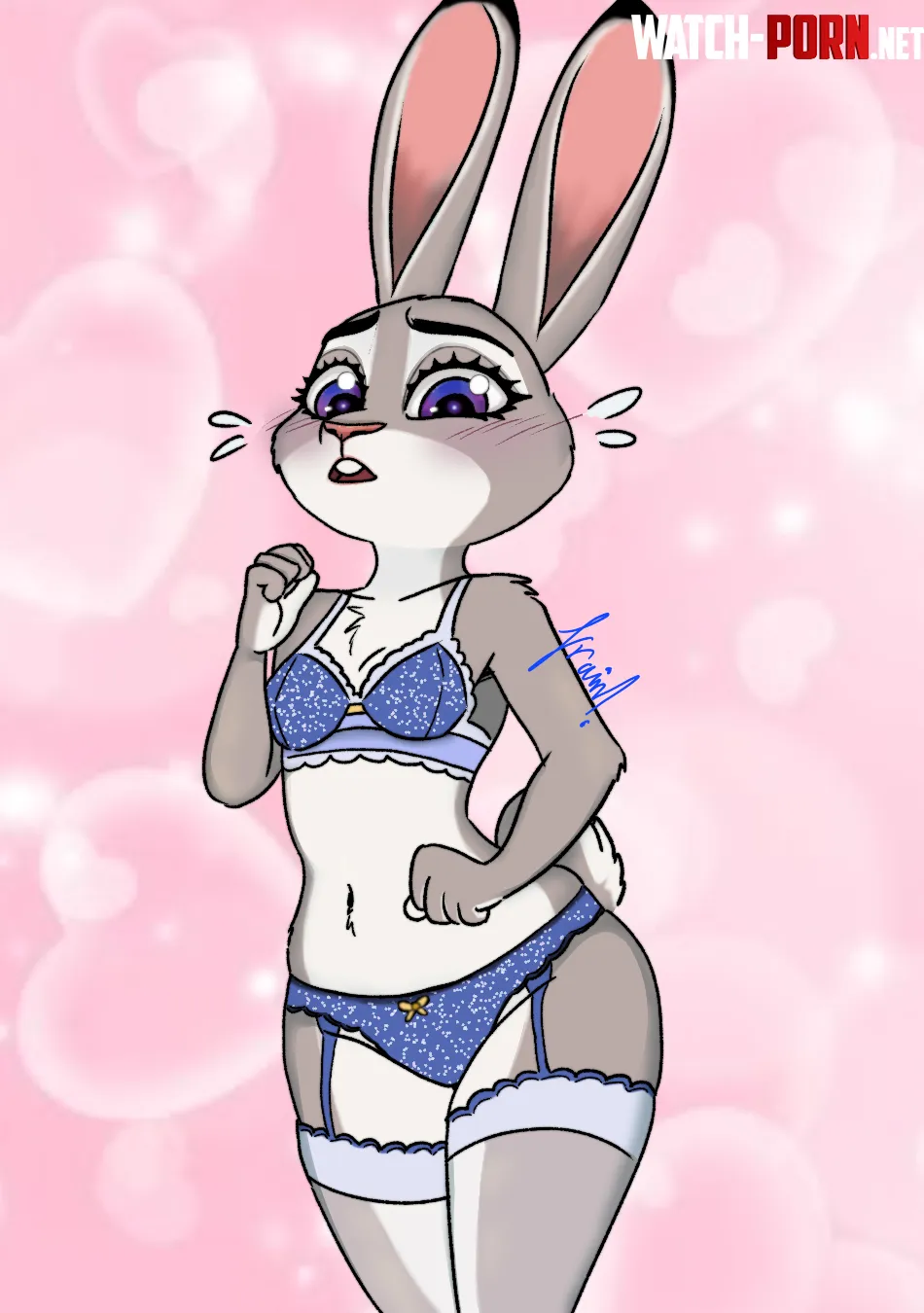 Judy Hopps by me :p [Q] by SunnyKissedGirl