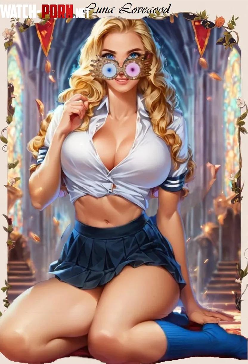 Luna Lovegood's Chocolate Frog Card (RohSaw) by Time-Weekend-8611