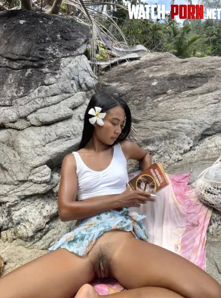 No panties in nature by DreamySparksx