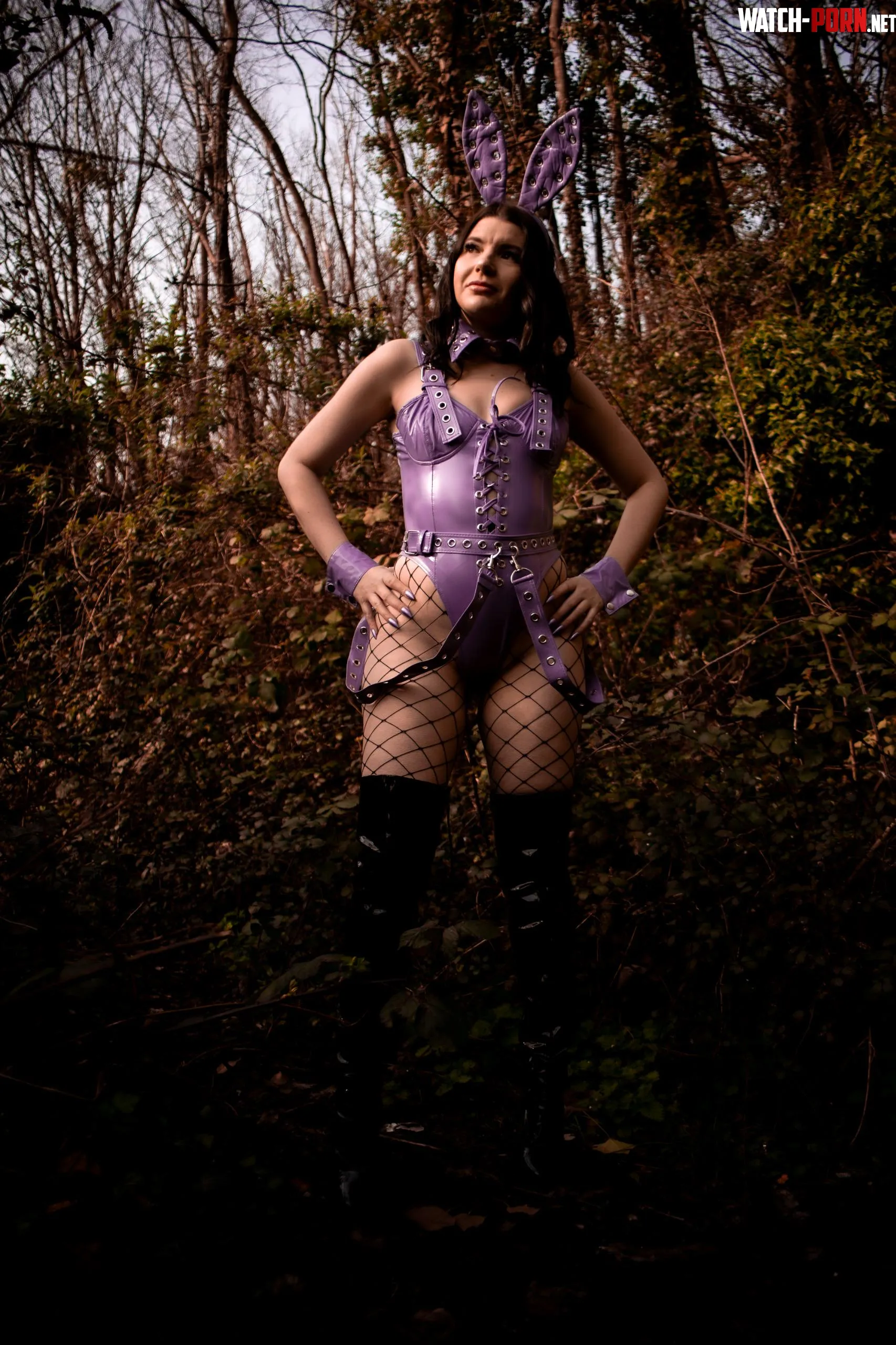 Bunny bodysuit by summerpeachxox