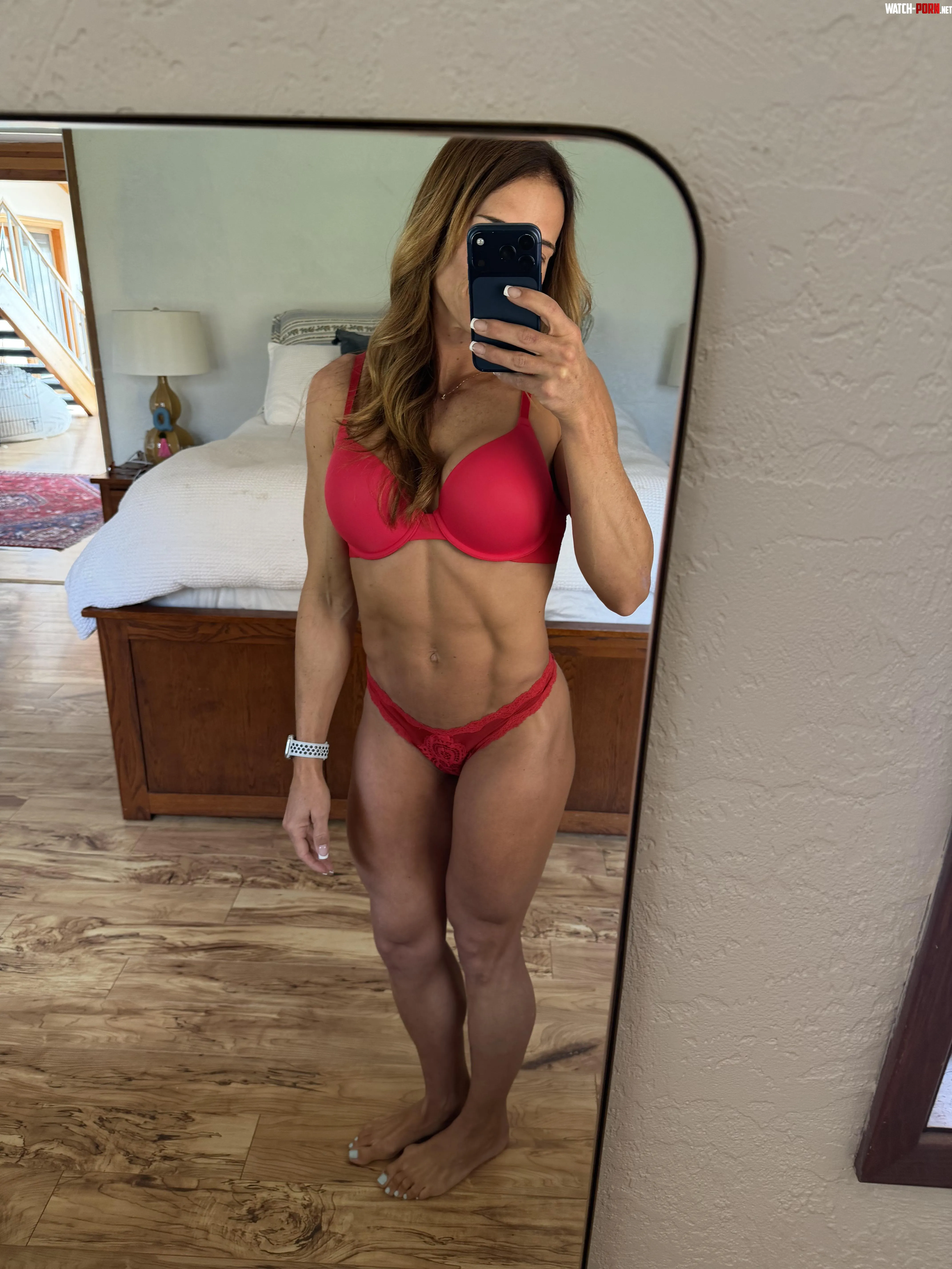 Lingerie looks better on fit bodies by Dangerous_Search_182