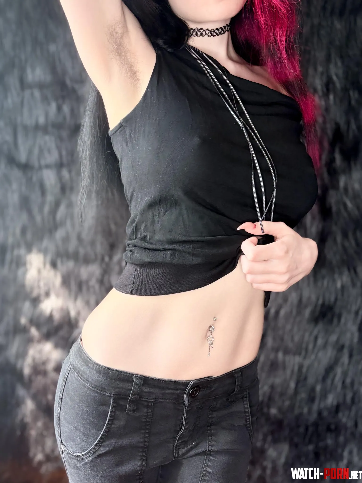 I don't try to hide the hair anymore ❤️ by RavenNymph