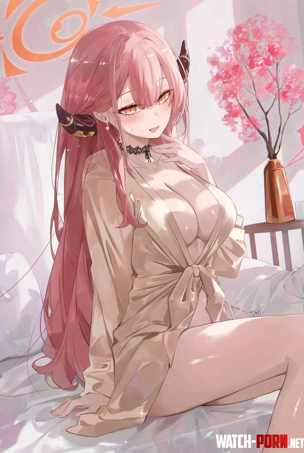 Happy Birthday beautiful Aru (Demahmw(代碼) / demahmw) [Blue Archive] by elegantloveglimmer