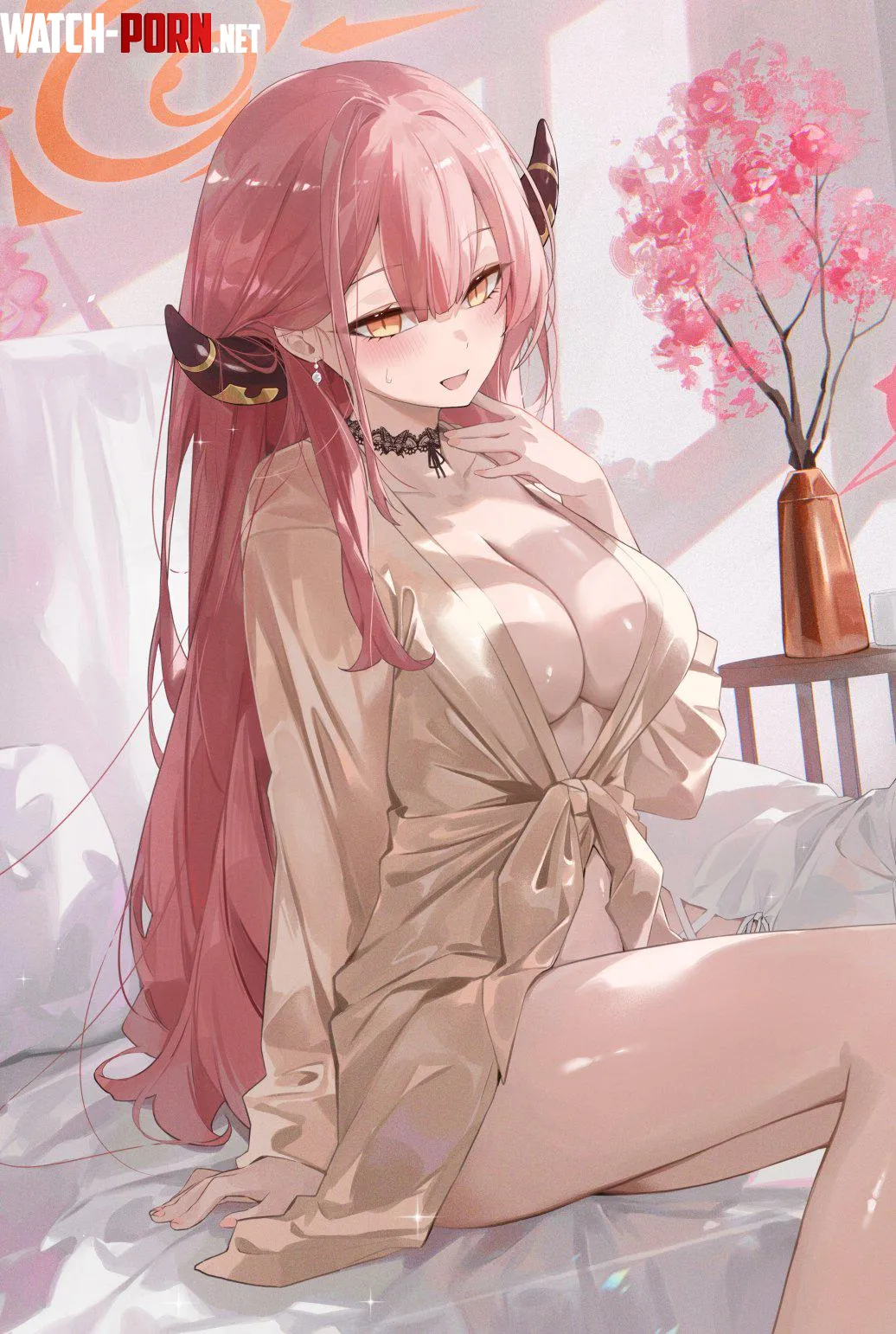 Happy Birthday beautiful Aru (Demahmw(代碼) / demahmw) [Blue Archive] by elegantloveglimmer