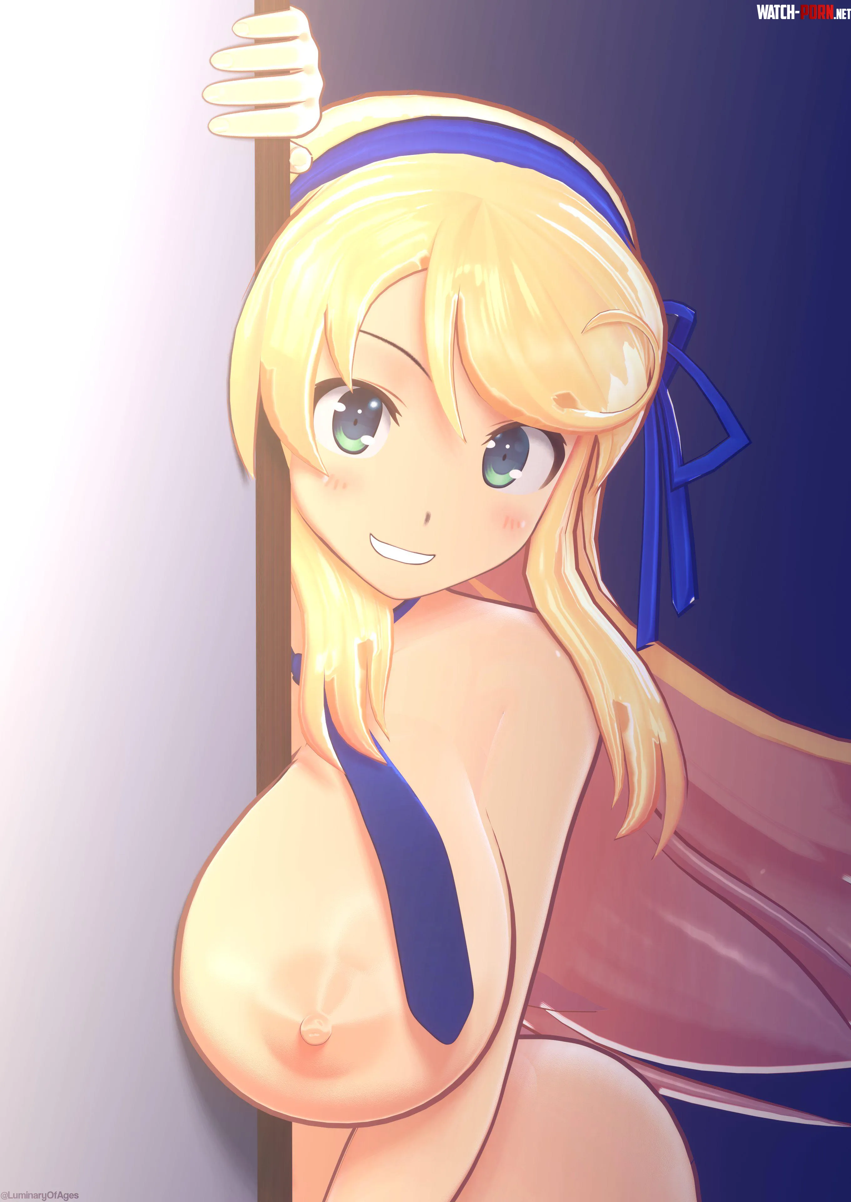 Katsuragi's Greeting (ElevenTheLuminary) [Senran Kagura] by Bazaarthrone