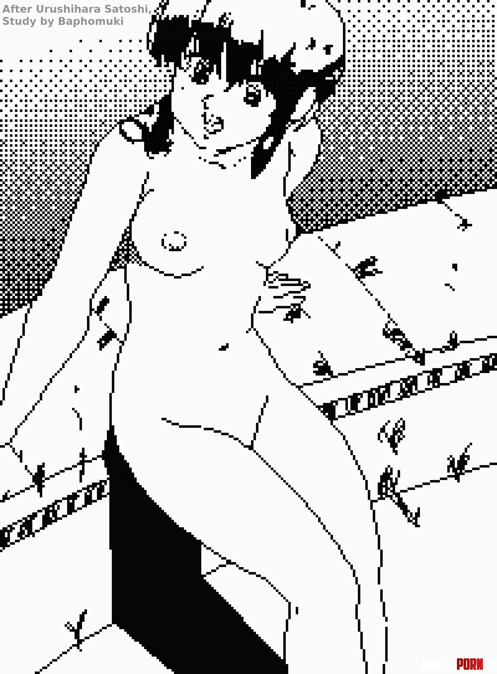 1-bit Study of Urushihara Satoshi by baphomuki