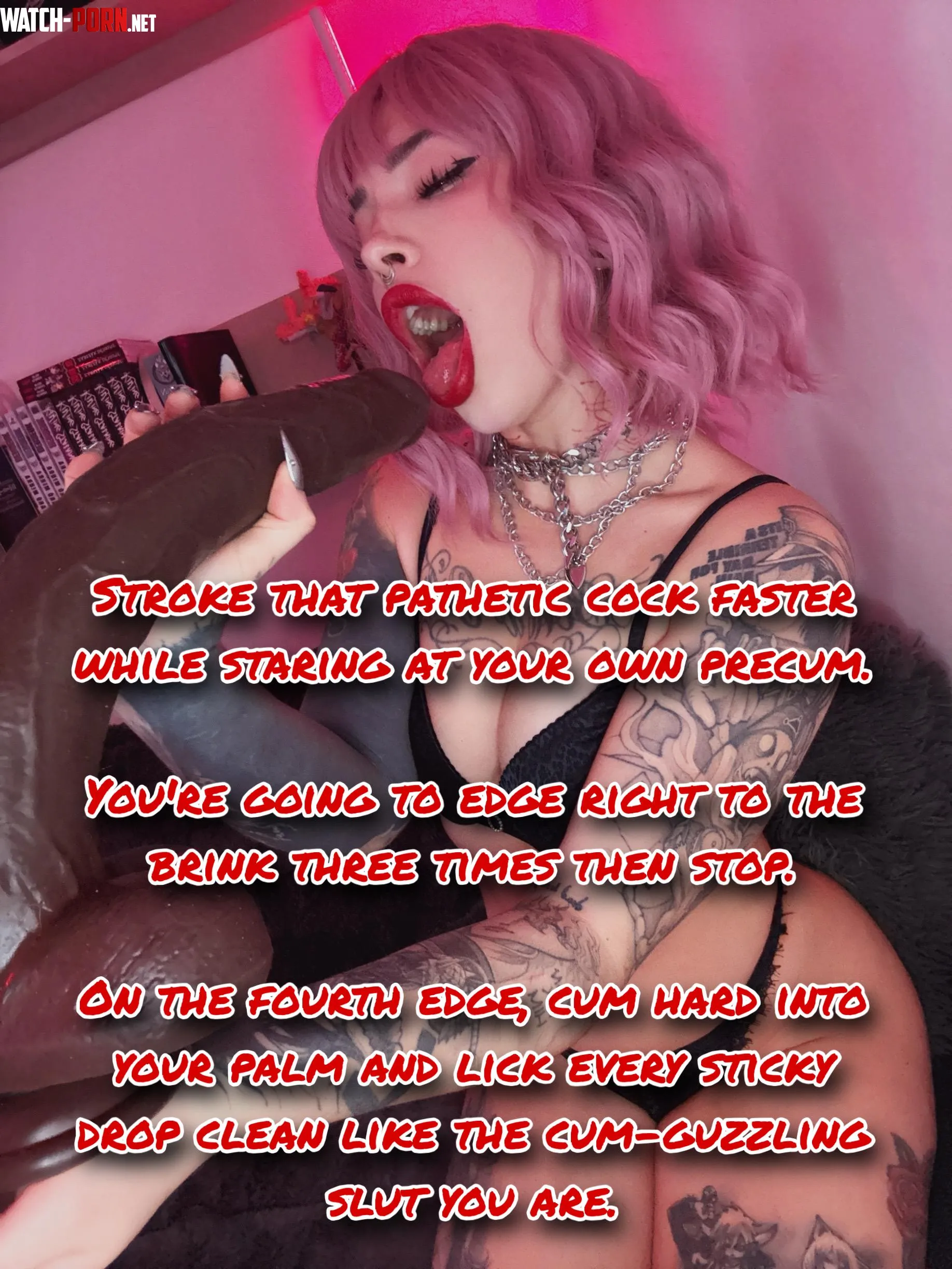 Stroke that cock faster! Cum hard into your palm! by cuteMerry