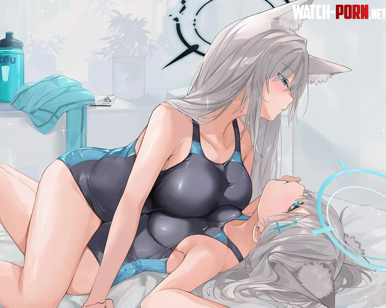 Shiroko Terror on top of Shiroko (Demahmw(代碼) / demahmw) by elegantloveglimmer