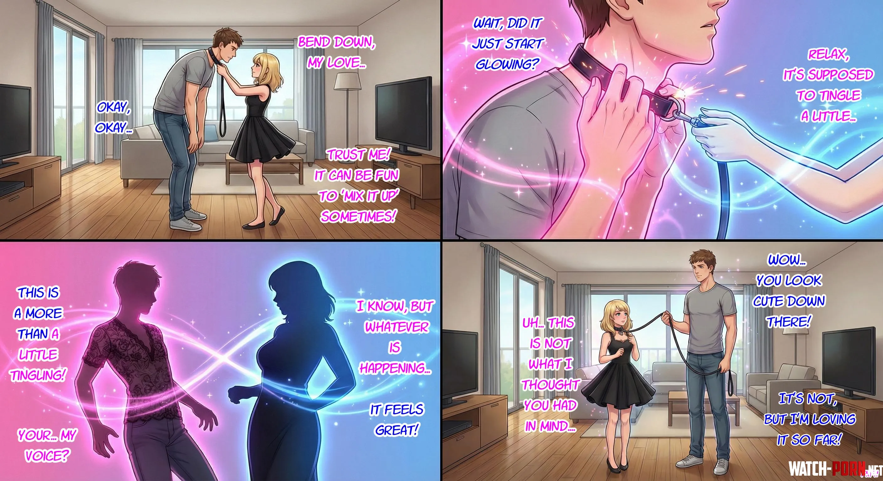 Leash Swap by FakeNameyFakeNamey