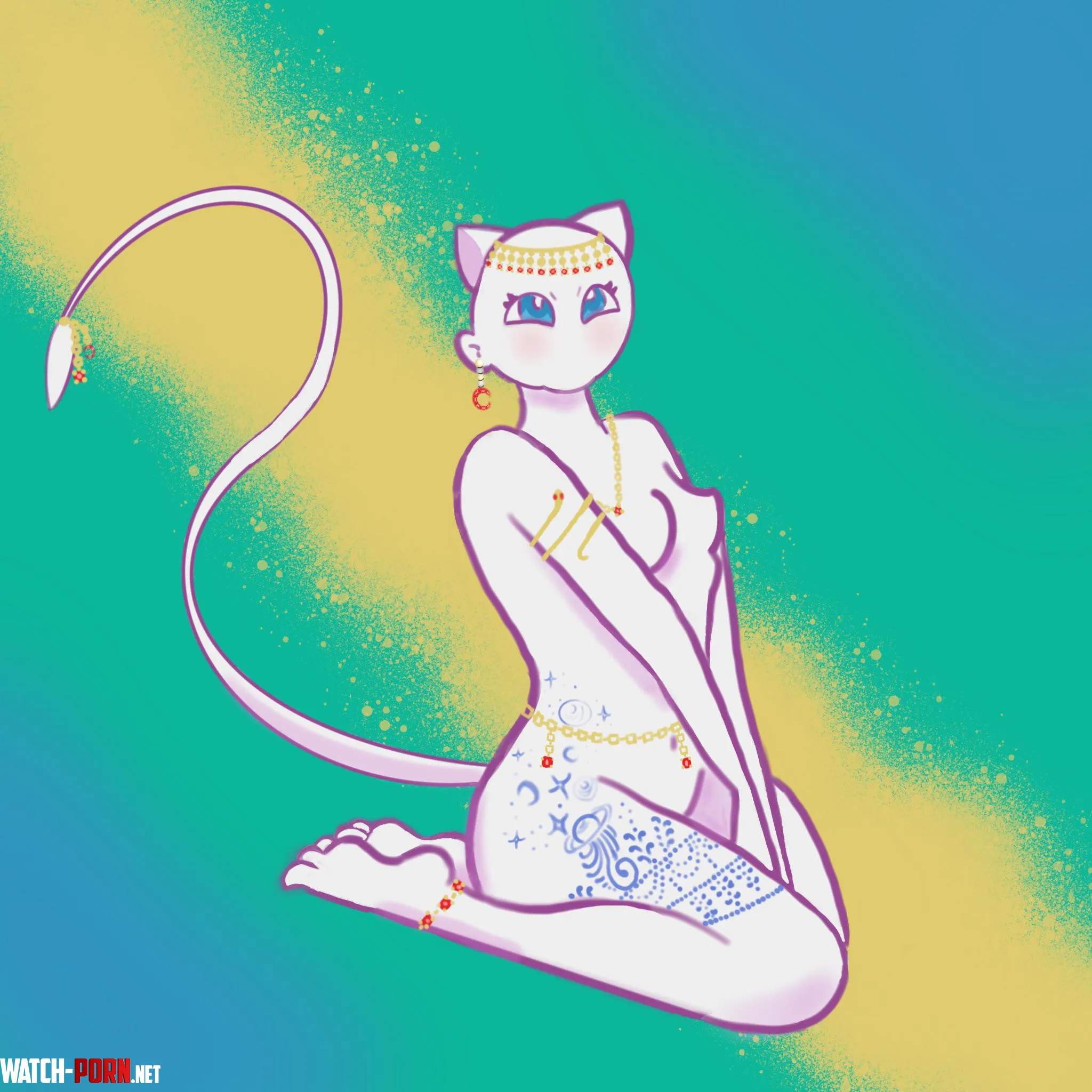 My take on Mew ✨ by meowtomer