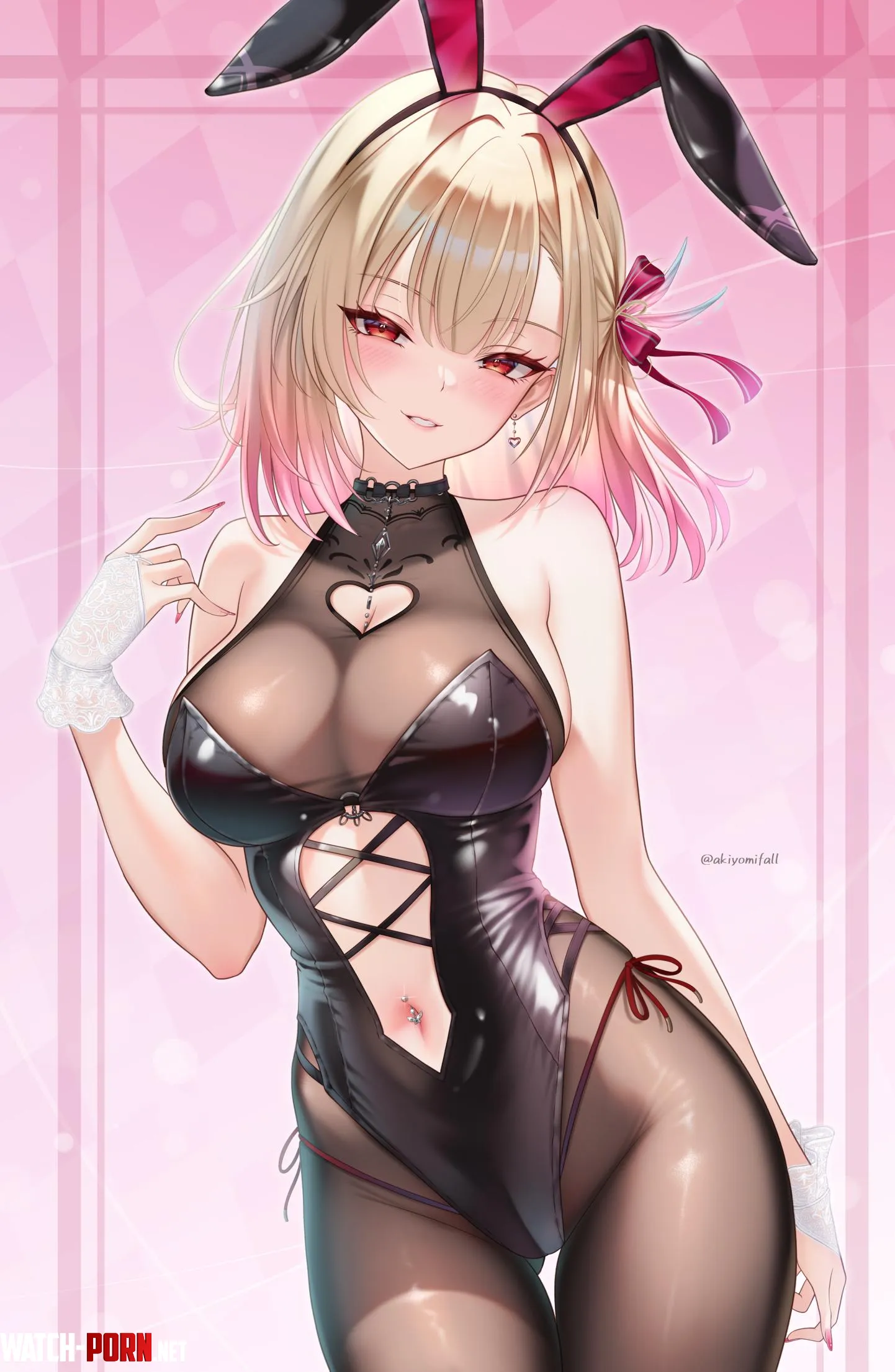 Gyaru Bunny [Artist's Original] by WoolsonDaSheep