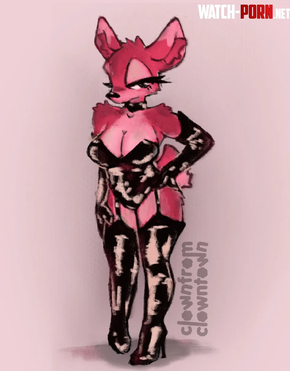 [Q] My art n sona :] not anything explicit but she's a little pinup-y lol by Beneficial-Ranger166