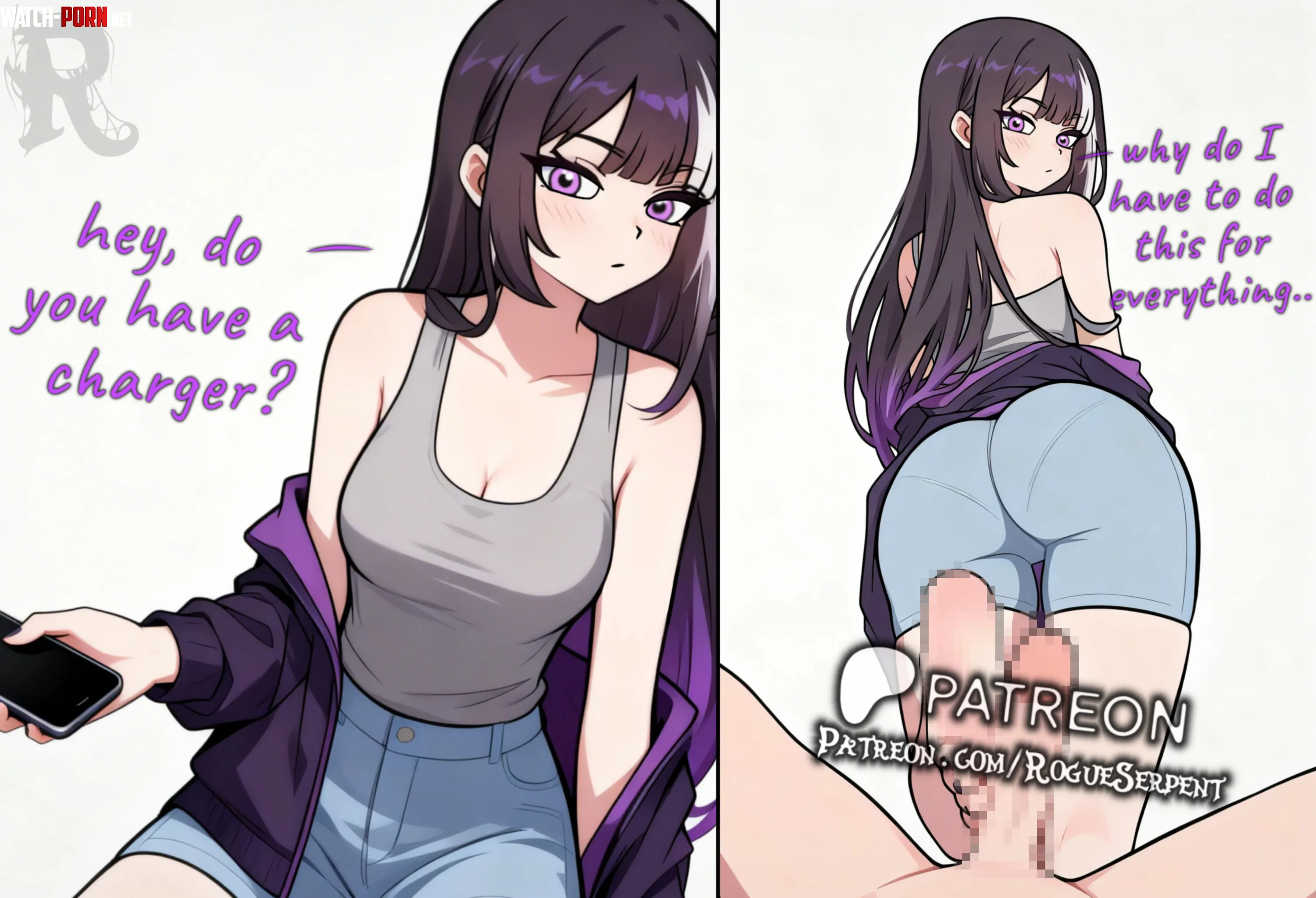 (Paige) *OC* FJ for trade (Censored Version) by Rogue_Serpent