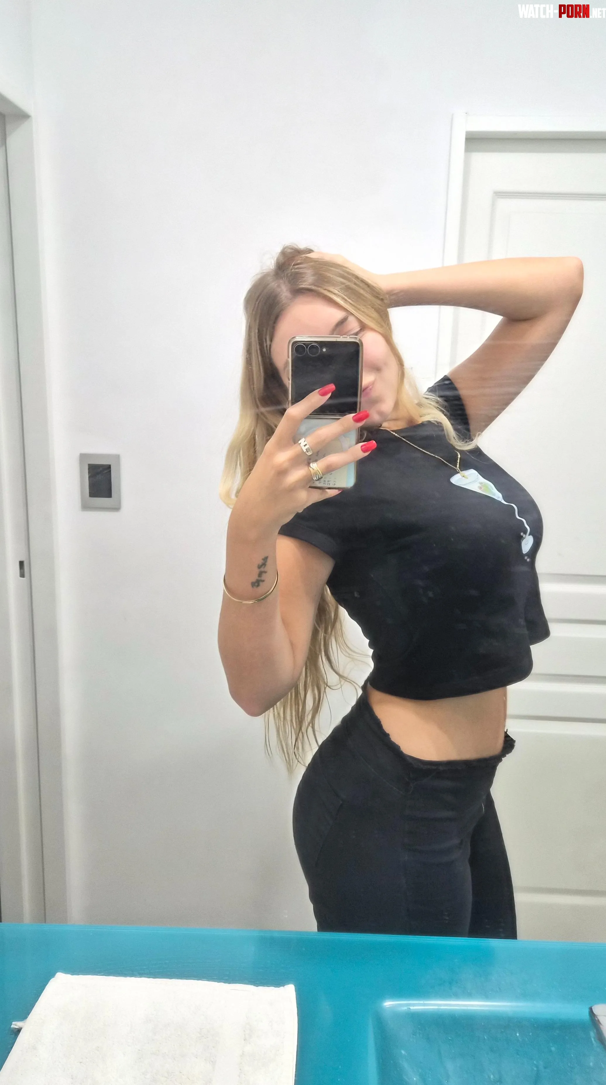 on my favorite crop top by AltruisticHazel584