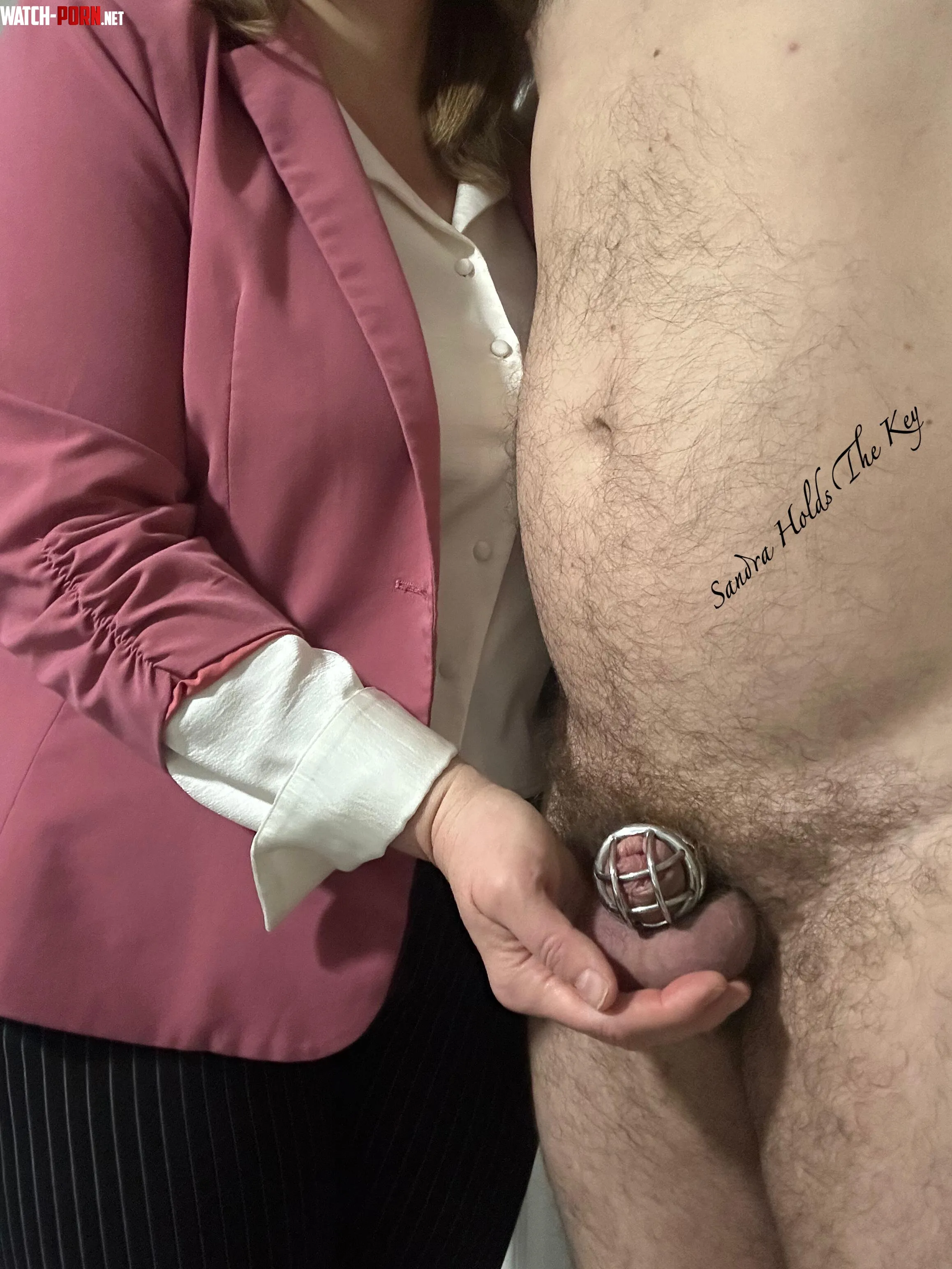 Good morning, Friday. My husband has been serving me and leaking well. We will see if we milk those balls, but a hard cock and orgasm are not an option. #SandraHoldstheBalls by SandraHoldsTheKey