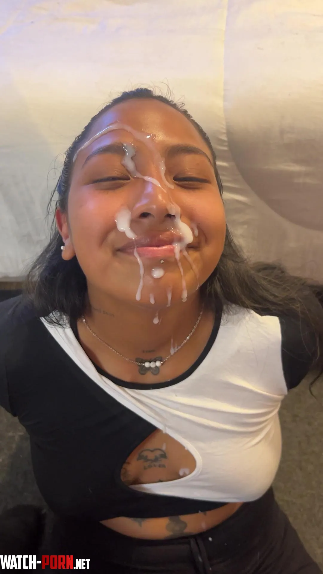 Messy facial after sweet blow by Theloversvip2