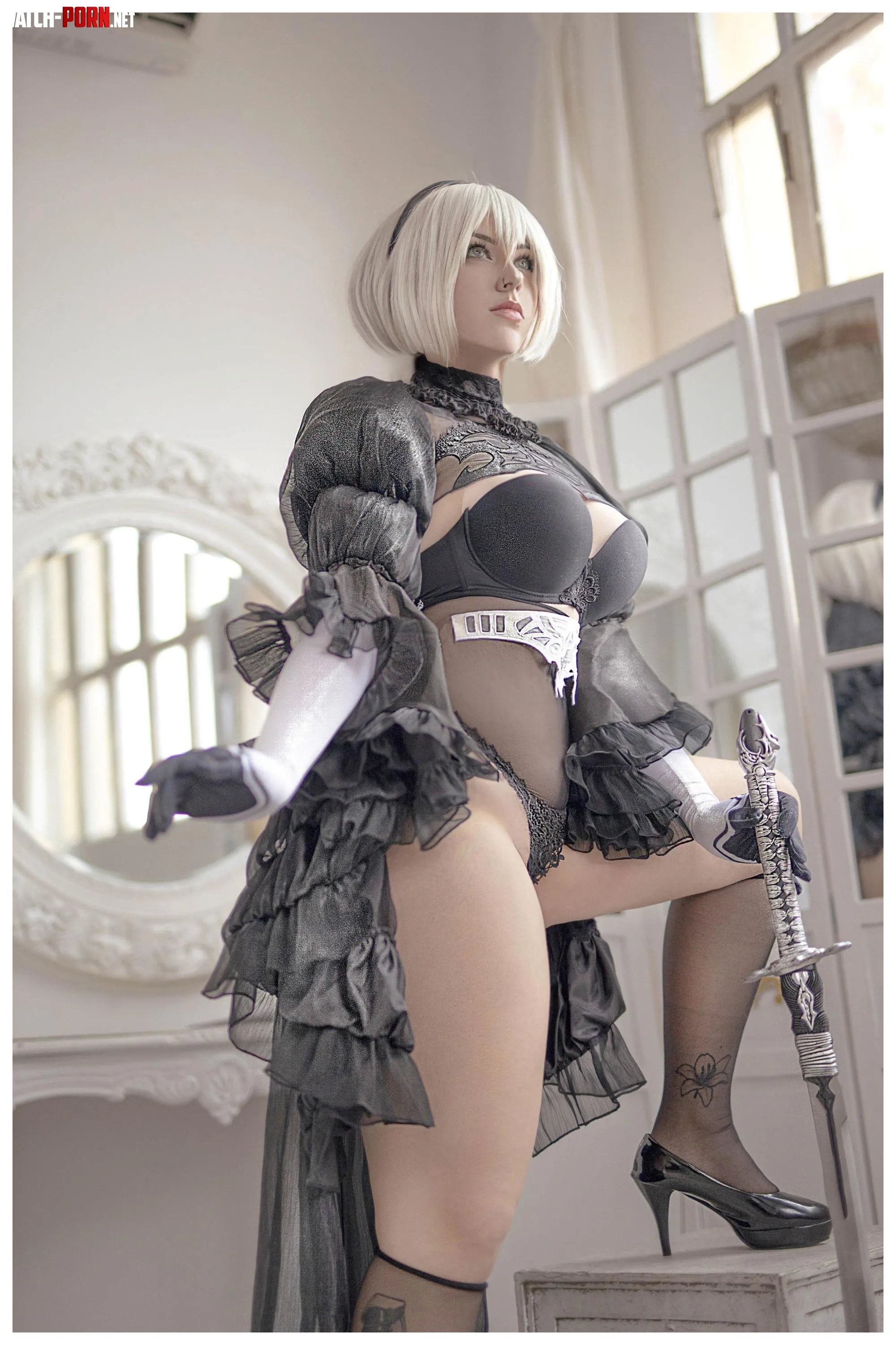 2B - Nier (Kuroitsne) by Kurokitsunexcos