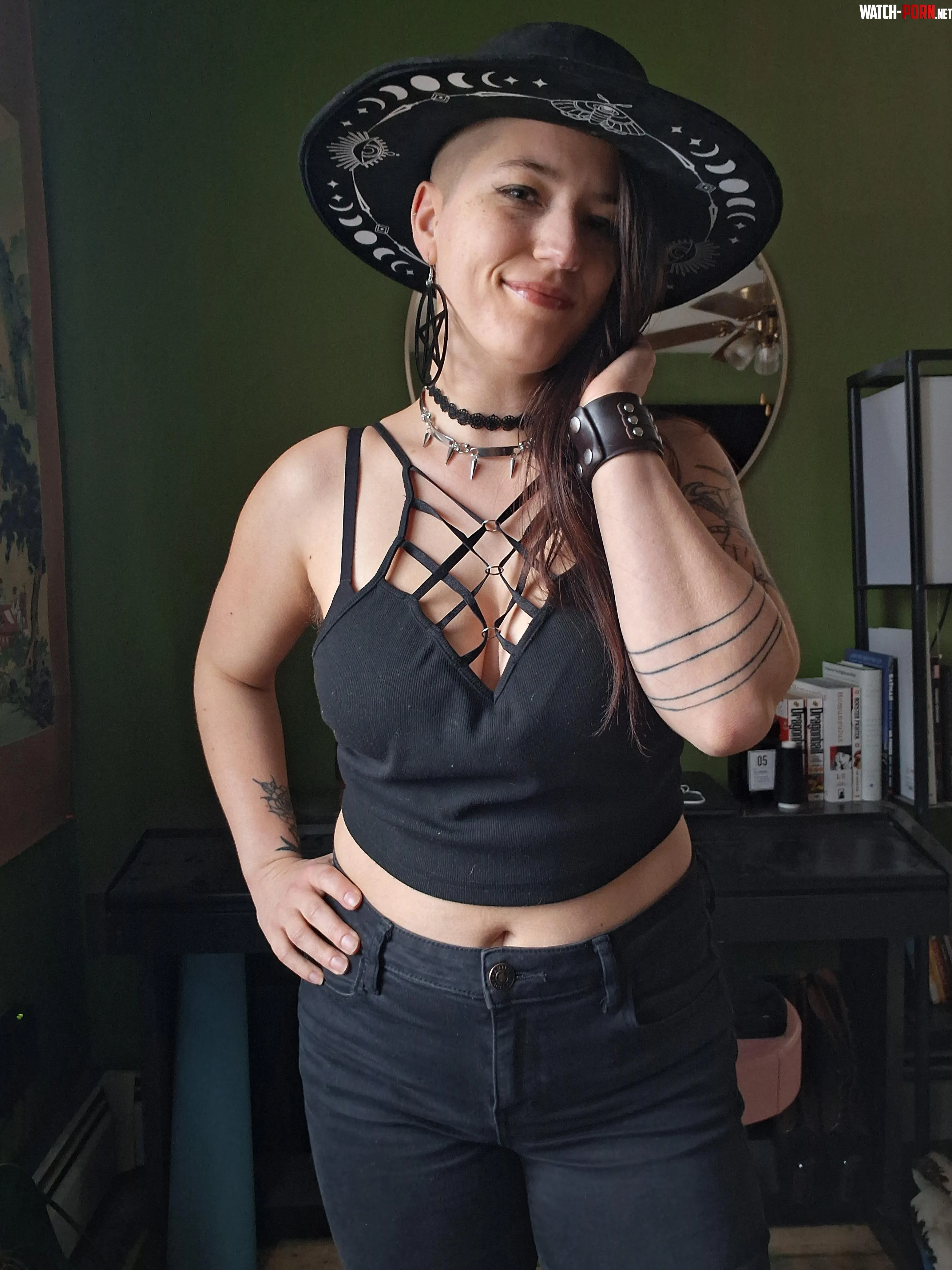 Alt girls dress up nice, sometimes by inked_emma_honey