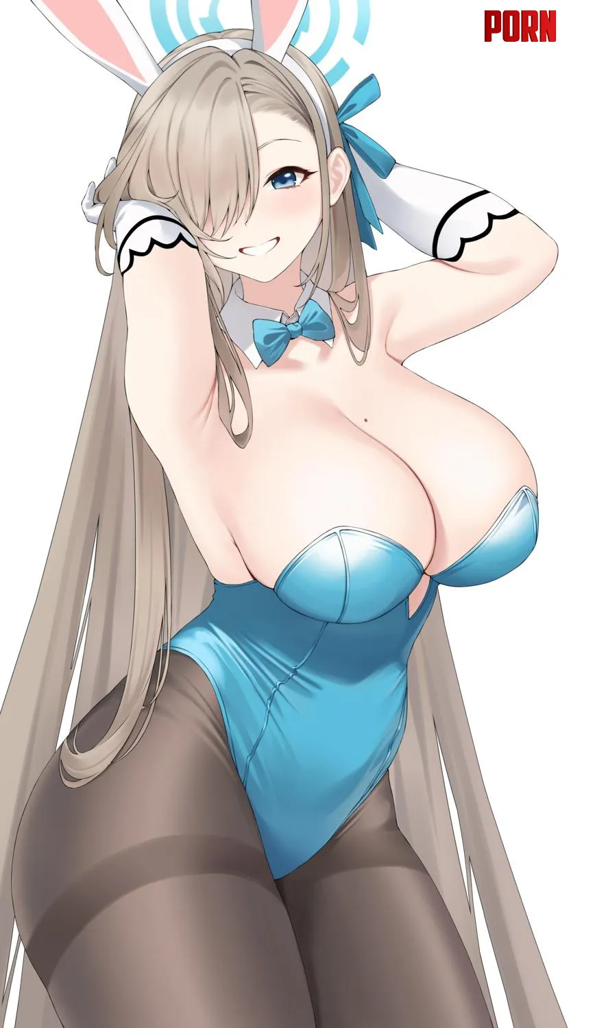 Asuna looking great as always [blue archive] (foxie30) by RainDMask