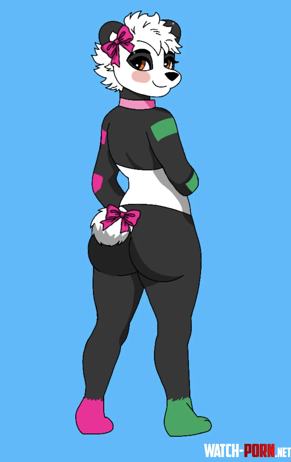 Here he is without his croptop and shorts [M] (iconickart) by Iconick_Art