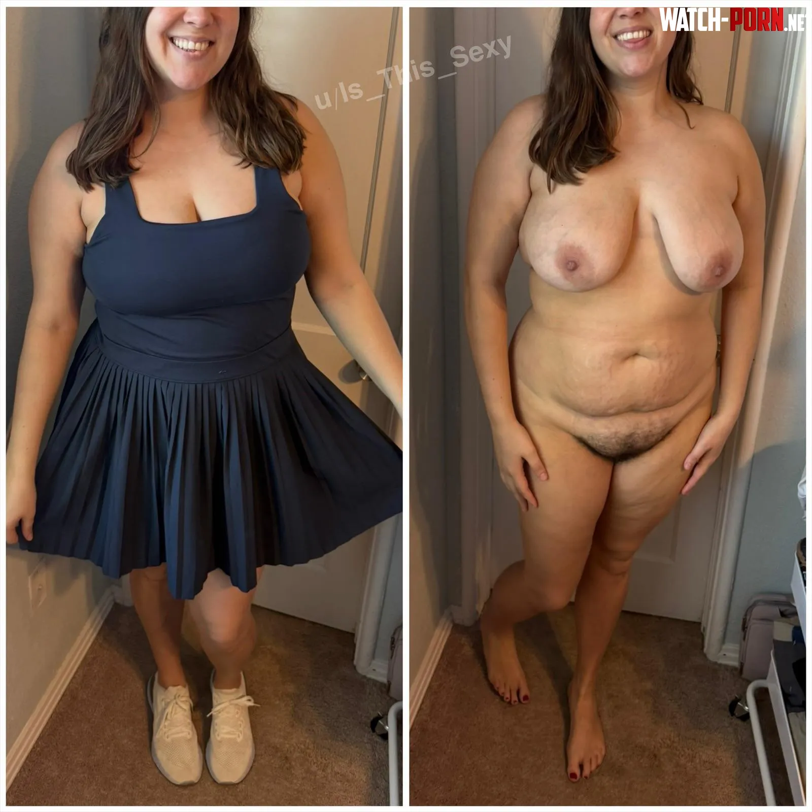 What hides under my sporty dress! On/Off by Is_This_Sexy